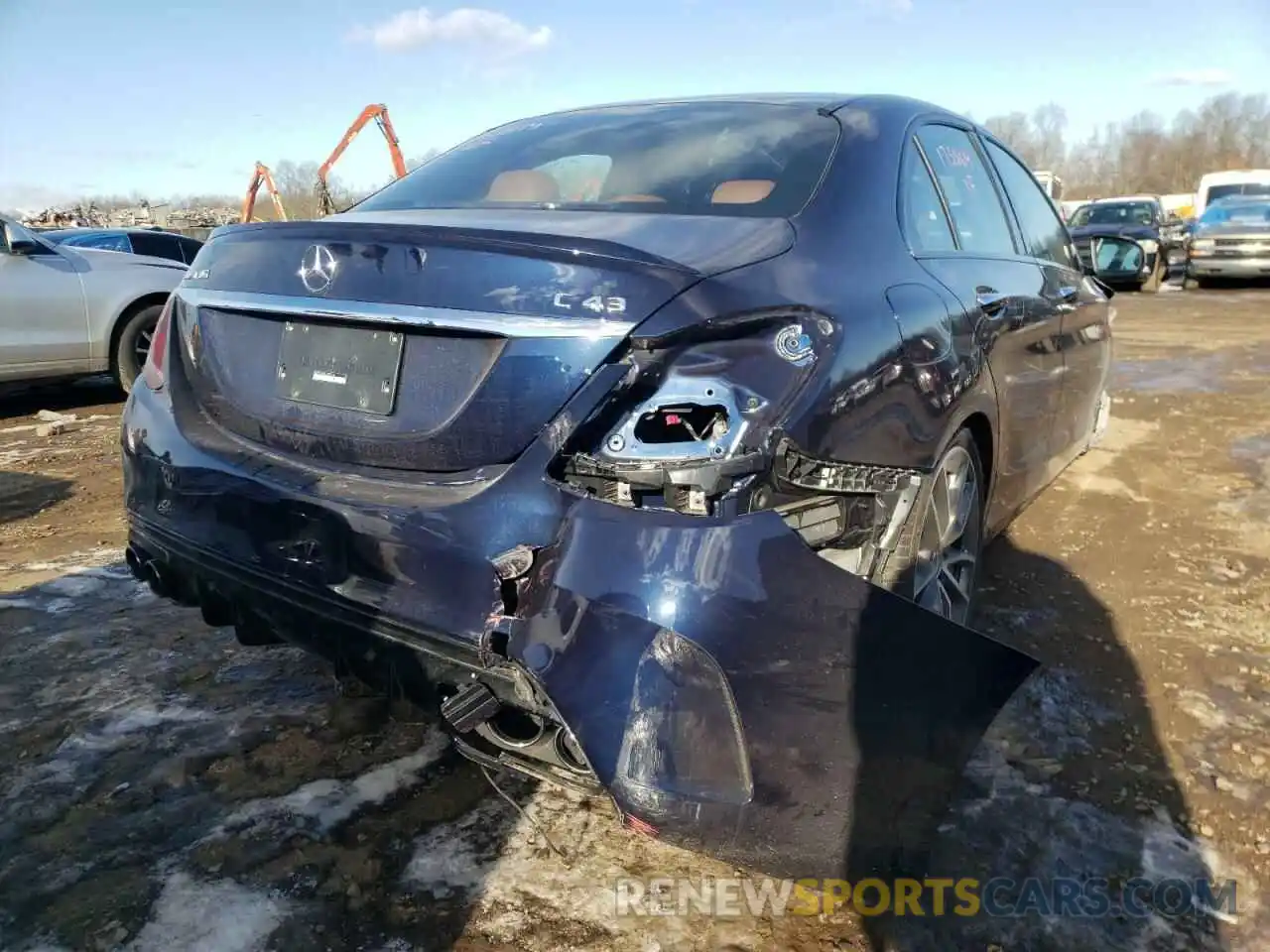 4 Photograph of a damaged car 55SWF6EB4LU328628 MERCEDES-BENZ C-CLASS 2020