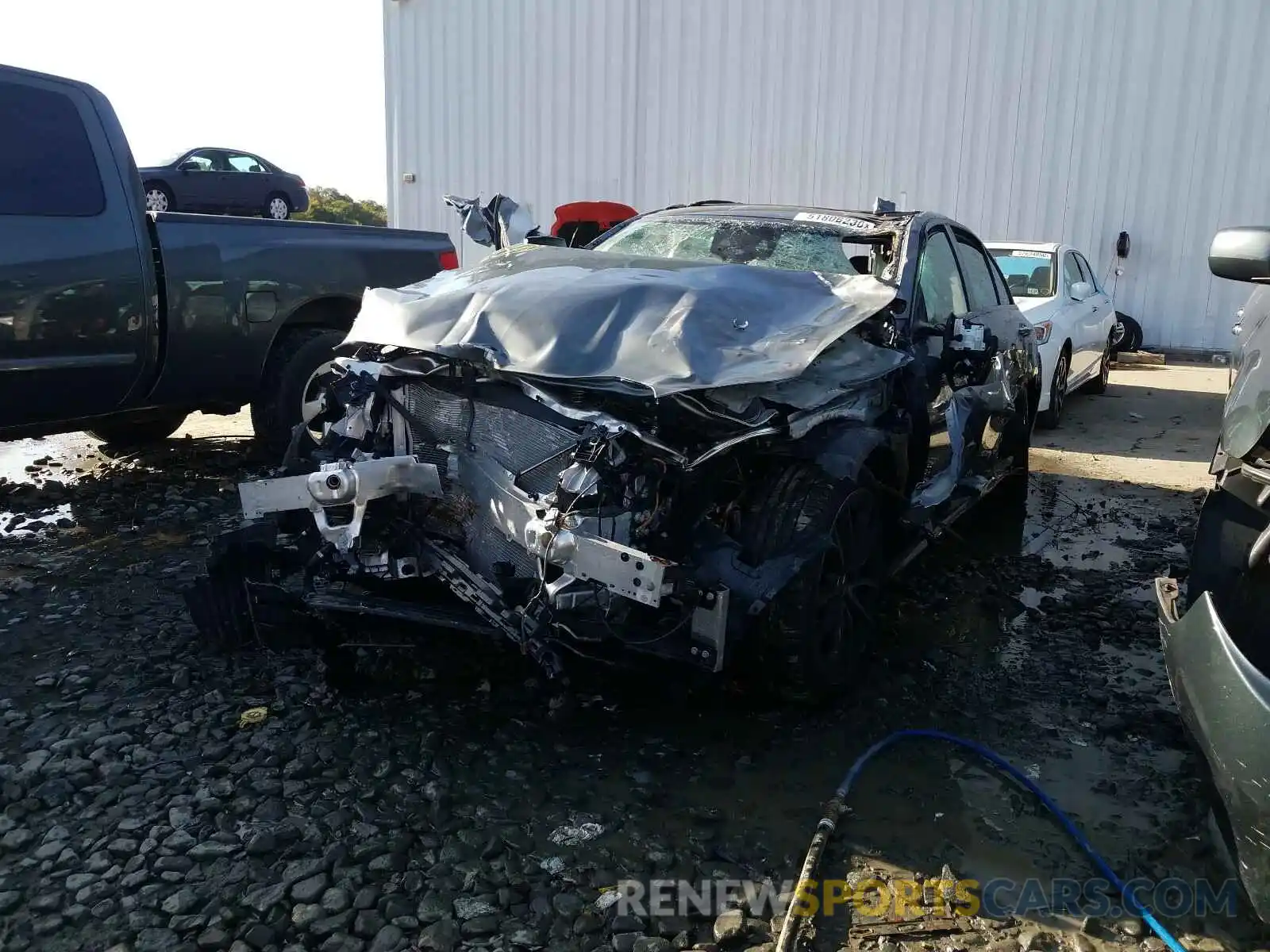 2 Photograph of a damaged car 55SWF6EB4LU332971 MERCEDES-BENZ C CLASS 2020