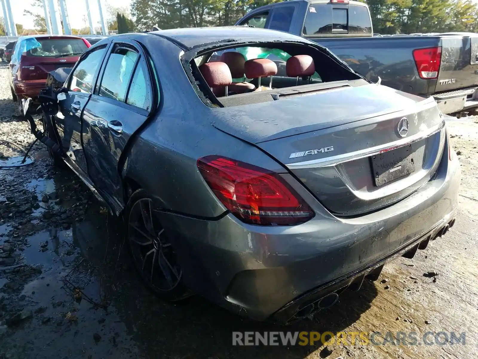 3 Photograph of a damaged car 55SWF6EB4LU332971 MERCEDES-BENZ C CLASS 2020