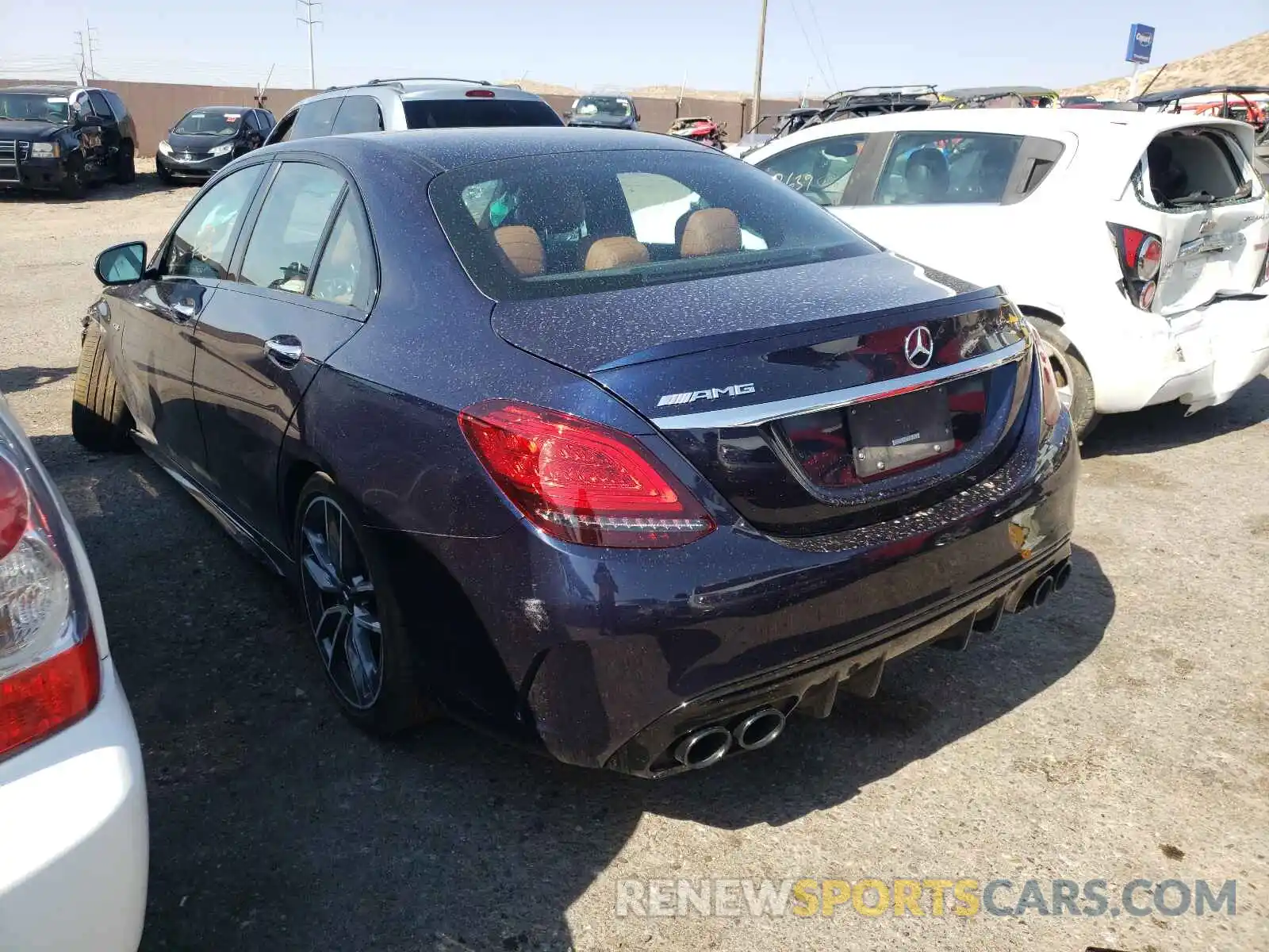 3 Photograph of a damaged car 55SWF6EB5LU330467 MERCEDES-BENZ C-CLASS 2020