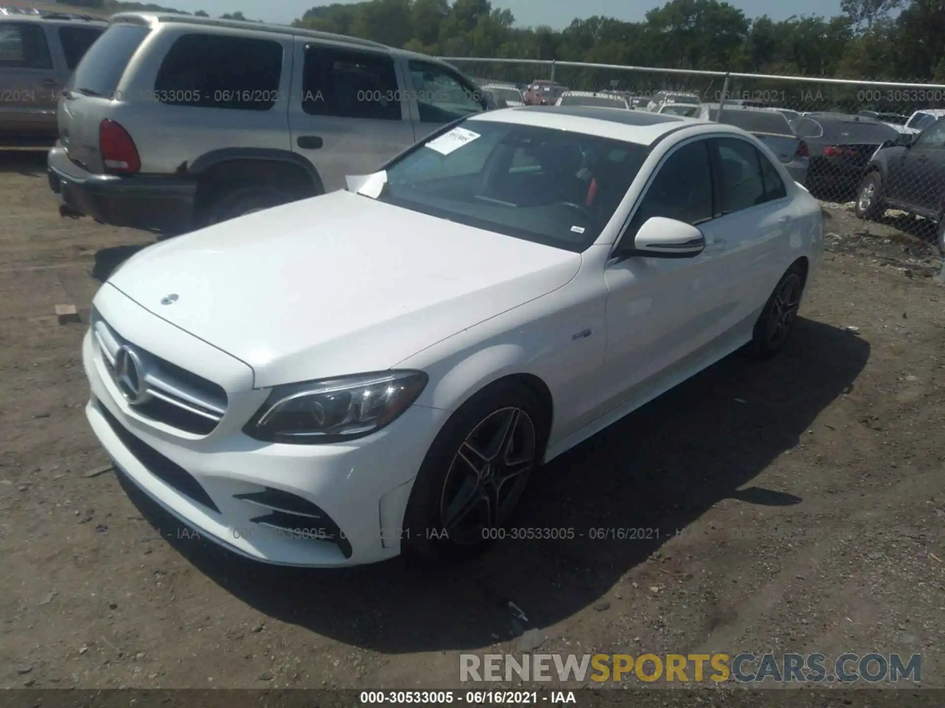 2 Photograph of a damaged car 55SWF6EB5LU330775 MERCEDES-BENZ C-CLASS 2020