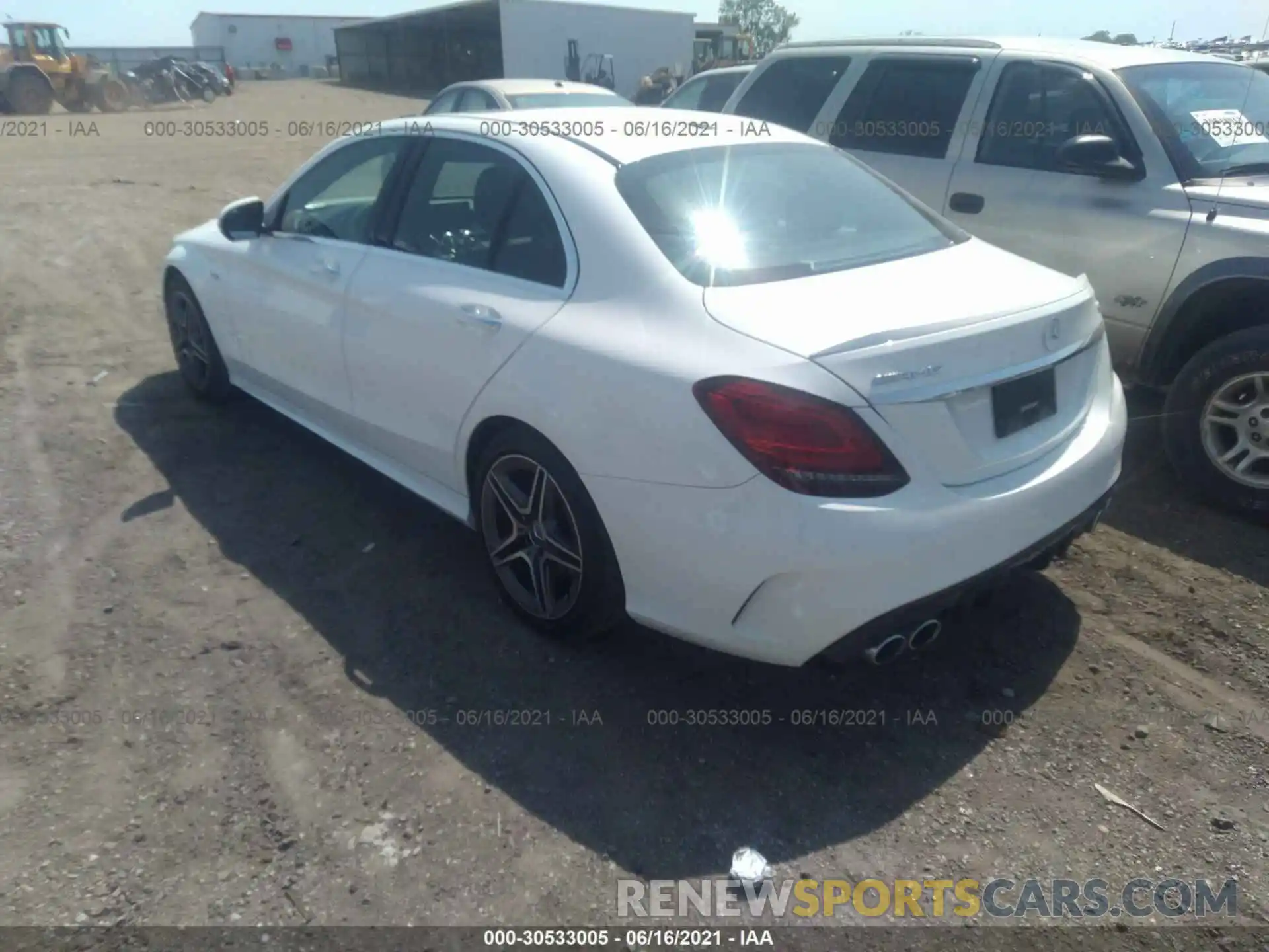 3 Photograph of a damaged car 55SWF6EB5LU330775 MERCEDES-BENZ C-CLASS 2020