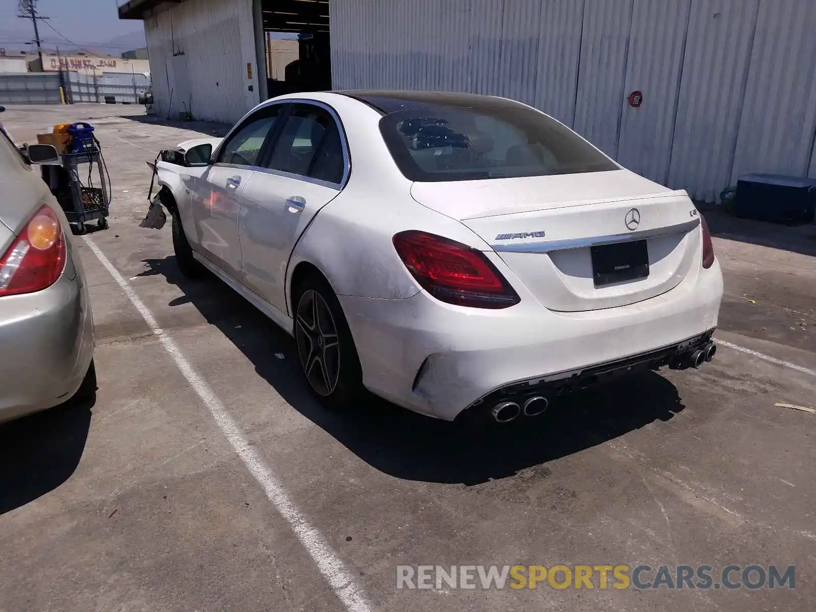 3 Photograph of a damaged car 55SWF6EB5LU331764 MERCEDES-BENZ C CLASS 2020