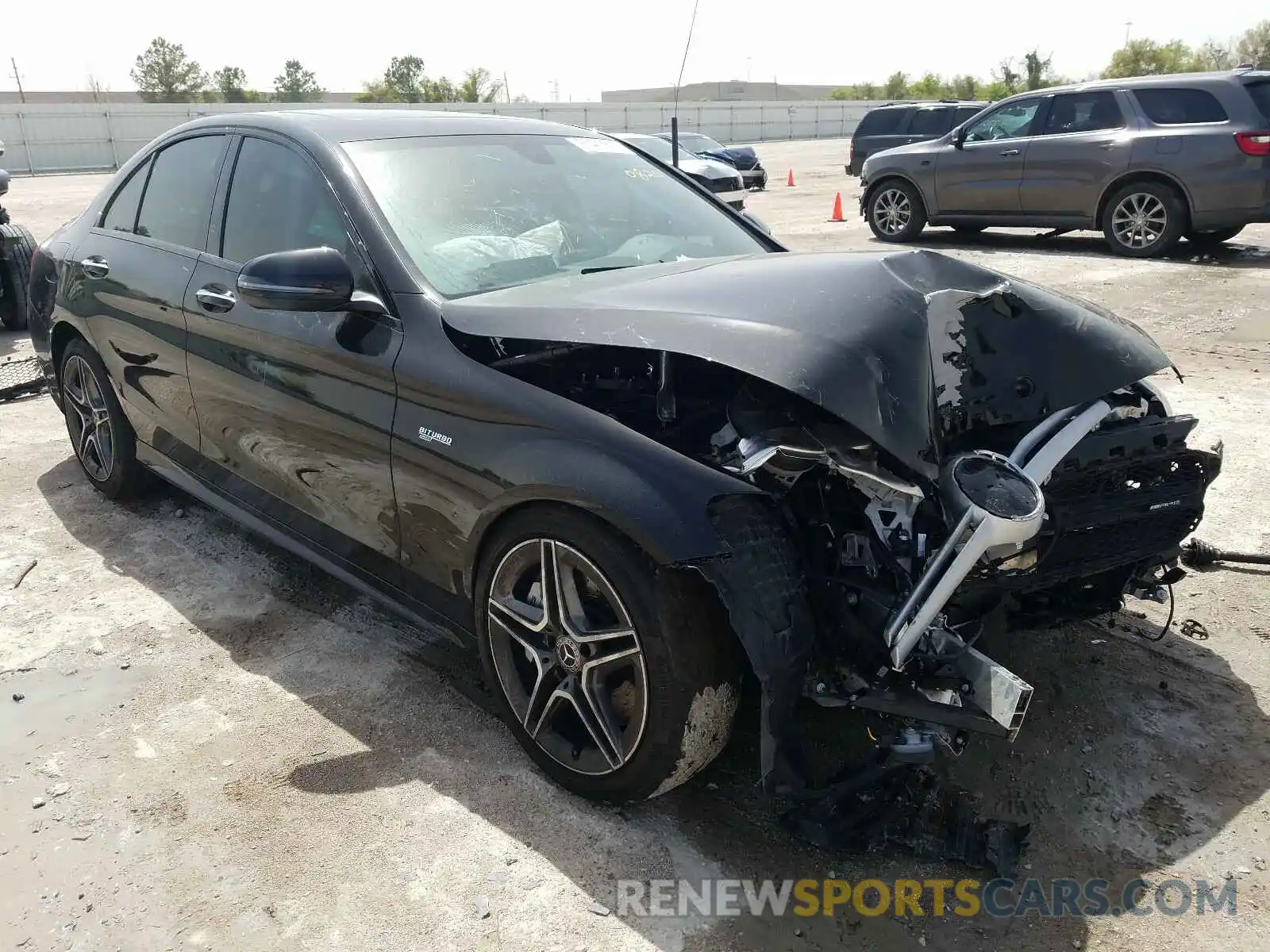 1 Фотография поврежденного автомобиля 55SWF6EB6LU330820 MERCEDES-BENZ C CLASS 2020