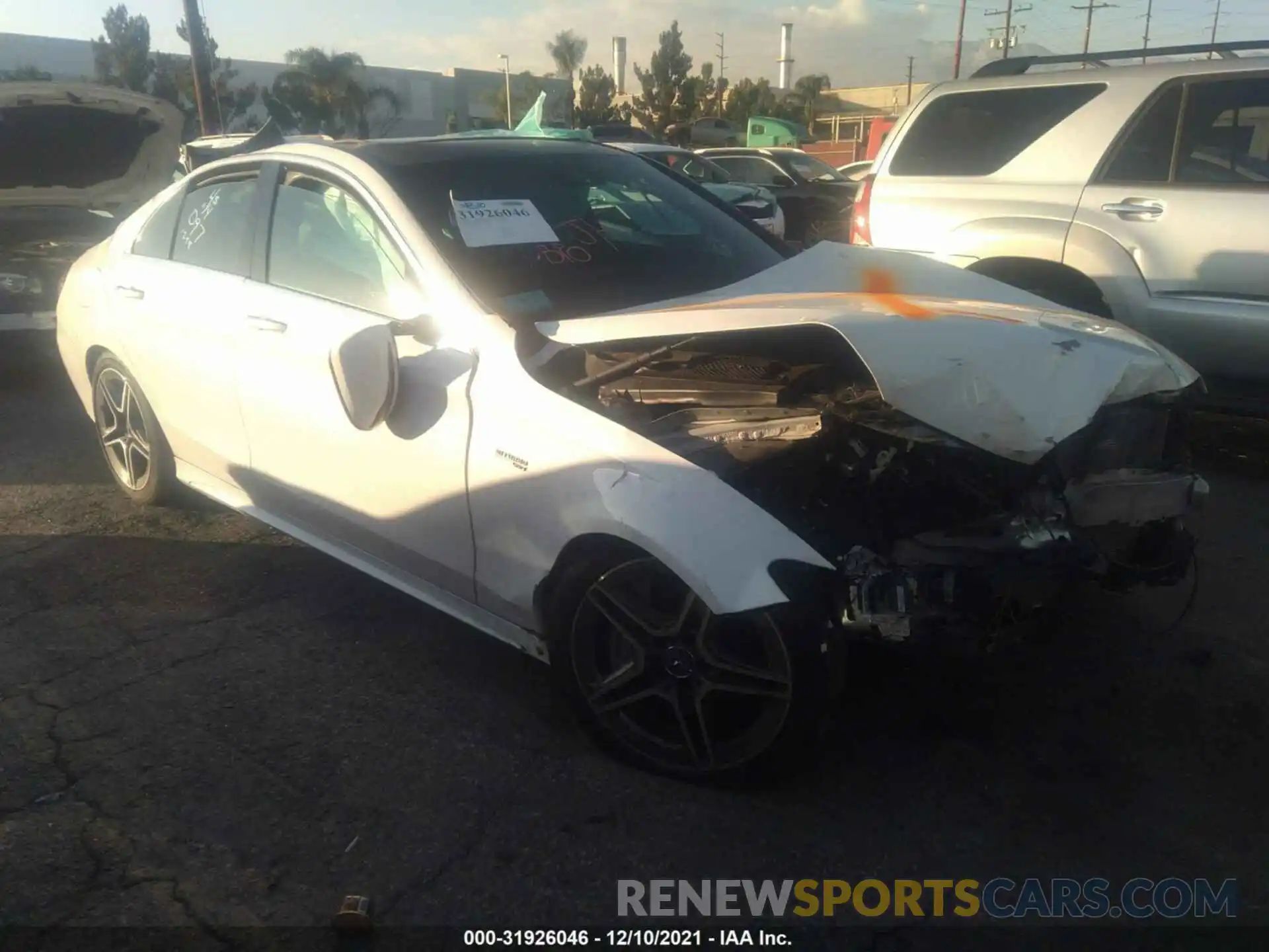 1 Photograph of a damaged car 55SWF6EB6LU331255 MERCEDES-BENZ C-CLASS 2020