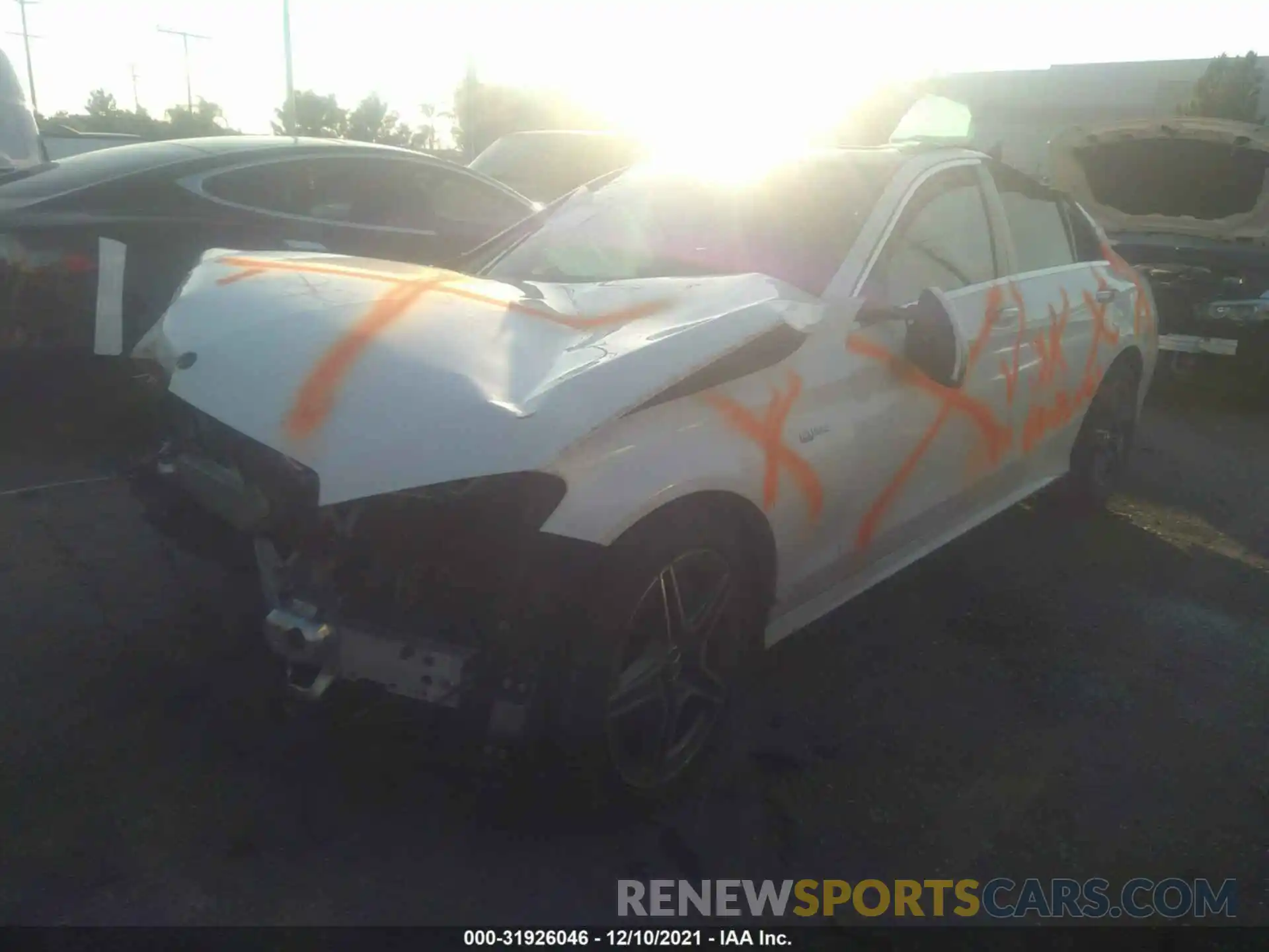 2 Photograph of a damaged car 55SWF6EB6LU331255 MERCEDES-BENZ C-CLASS 2020