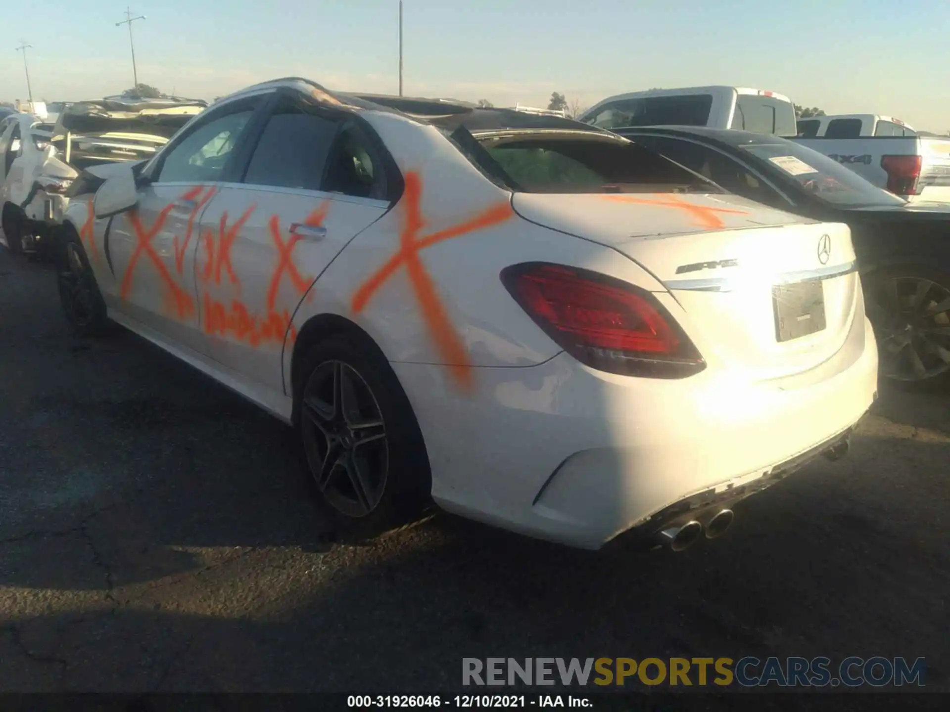 3 Photograph of a damaged car 55SWF6EB6LU331255 MERCEDES-BENZ C-CLASS 2020