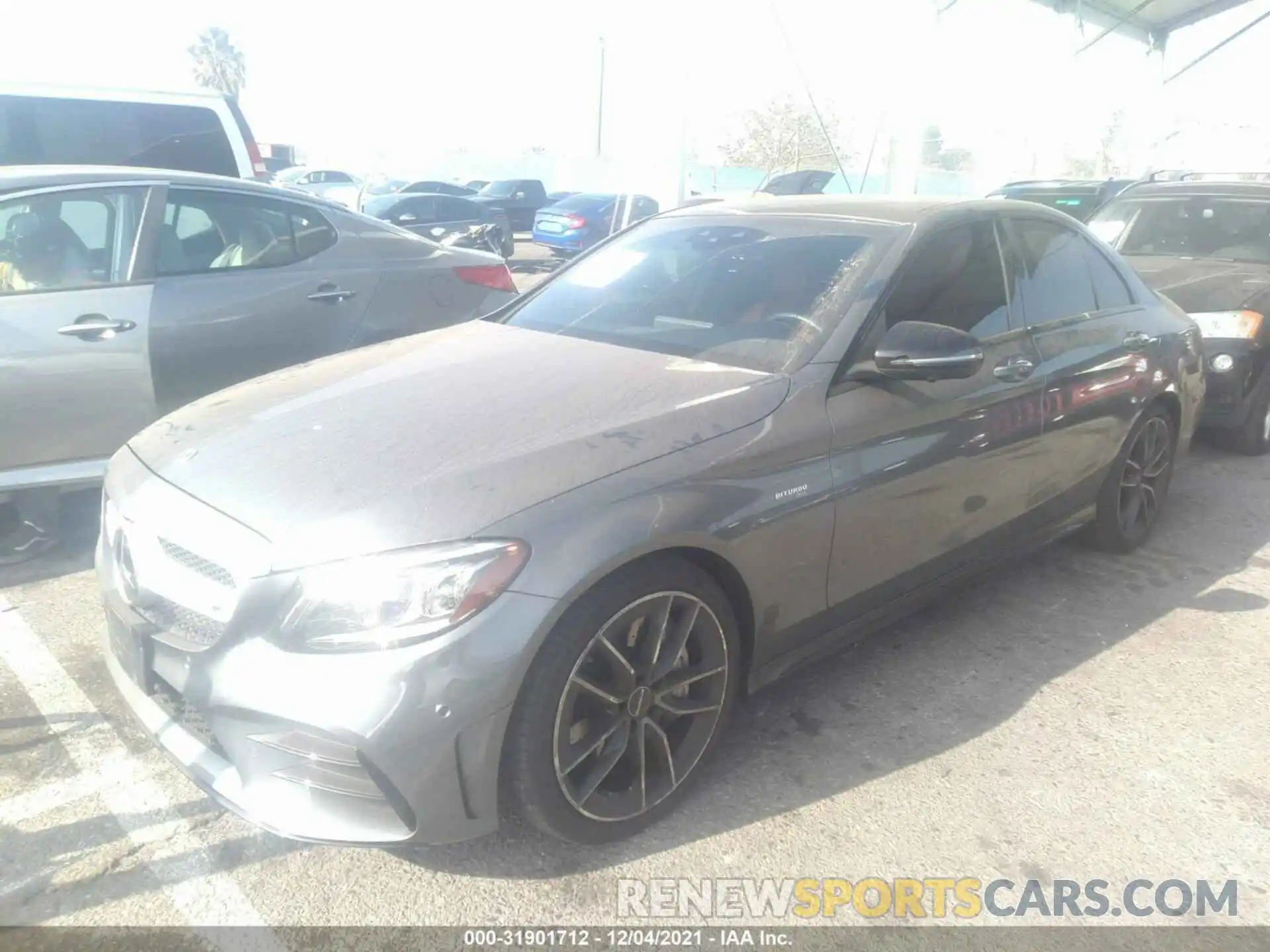 2 Photograph of a damaged car 55SWF6EB7LU328509 MERCEDES-BENZ C-CLASS 2020