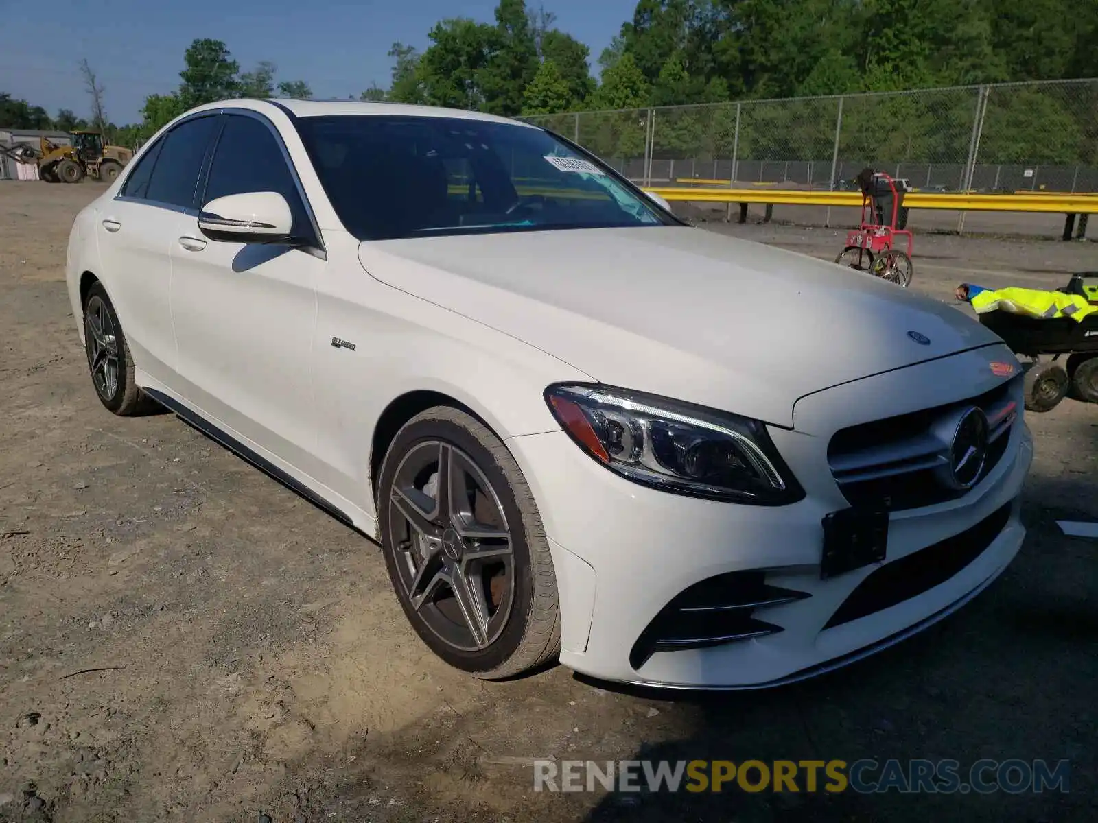 1 Photograph of a damaged car 55SWF6EB7LU330423 MERCEDES-BENZ C CLASS 2020