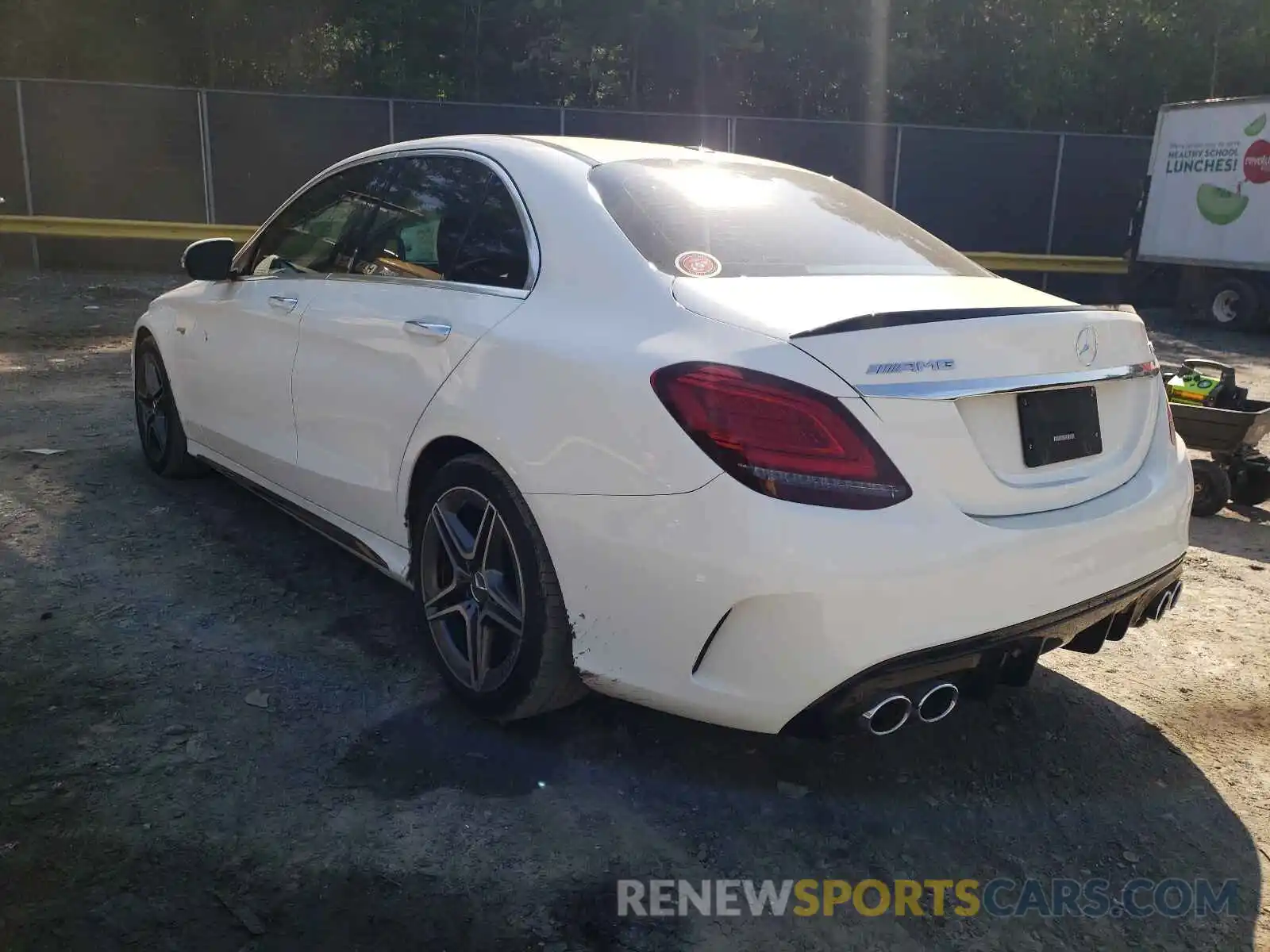 3 Photograph of a damaged car 55SWF6EB7LU330423 MERCEDES-BENZ C CLASS 2020