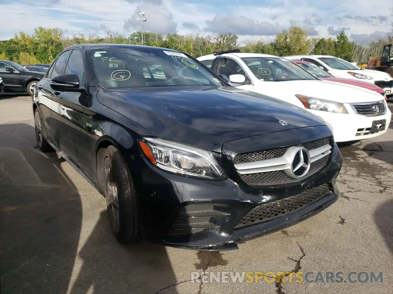 1 Photograph of a damaged car 55SWF6EB7LU330860 MERCEDES-BENZ C-CLASS 2020