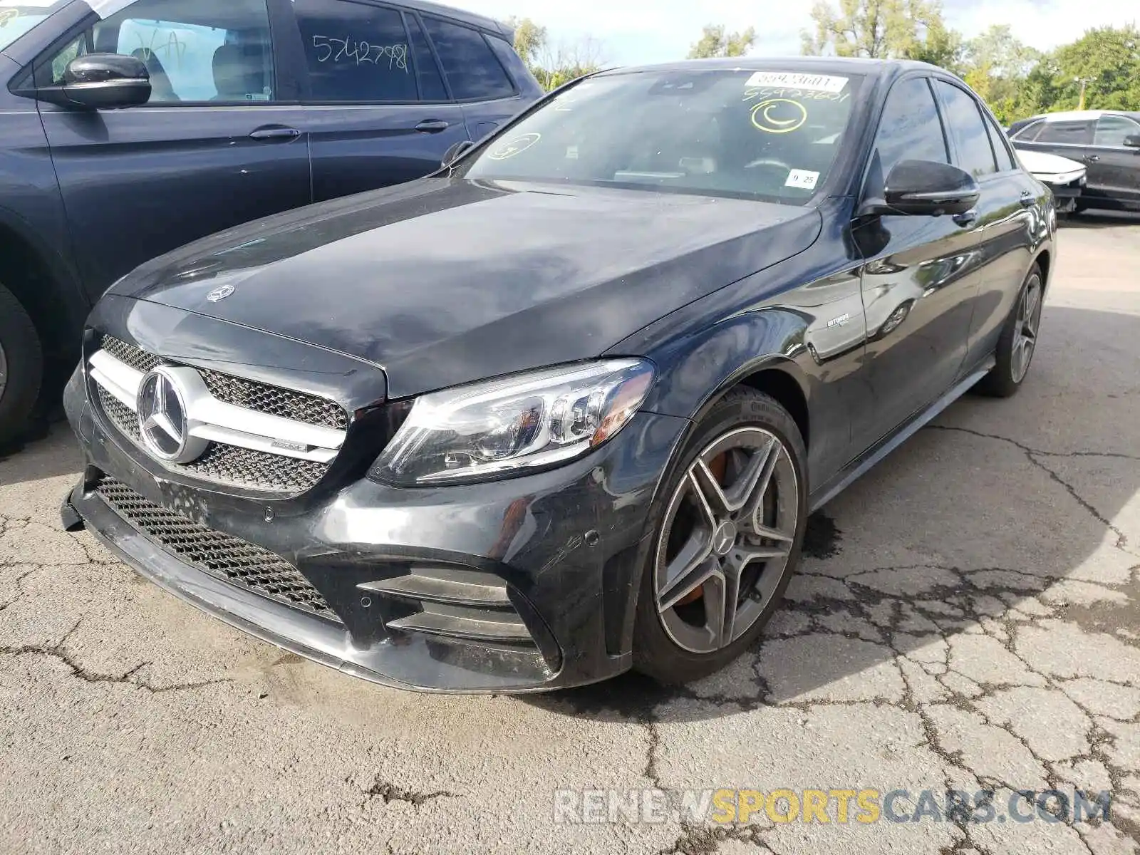 2 Photograph of a damaged car 55SWF6EB7LU330860 MERCEDES-BENZ C-CLASS 2020