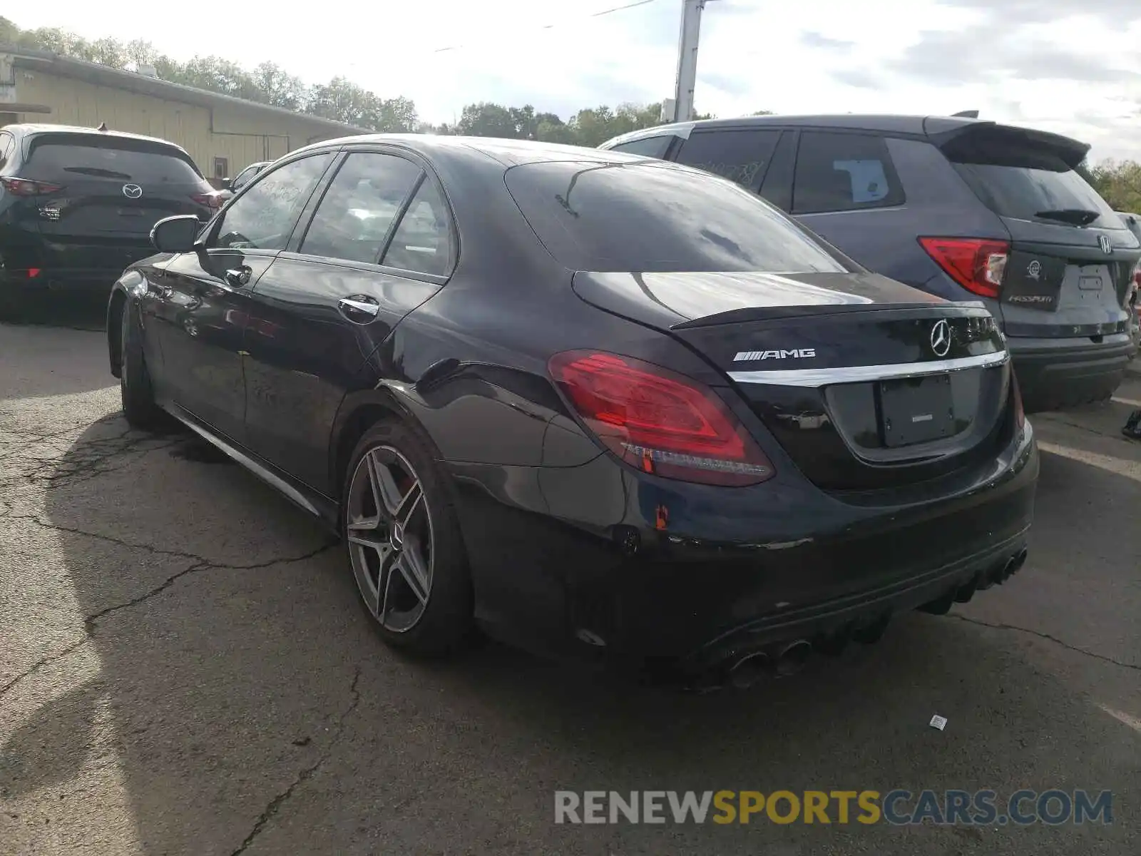 3 Photograph of a damaged car 55SWF6EB7LU330860 MERCEDES-BENZ C-CLASS 2020