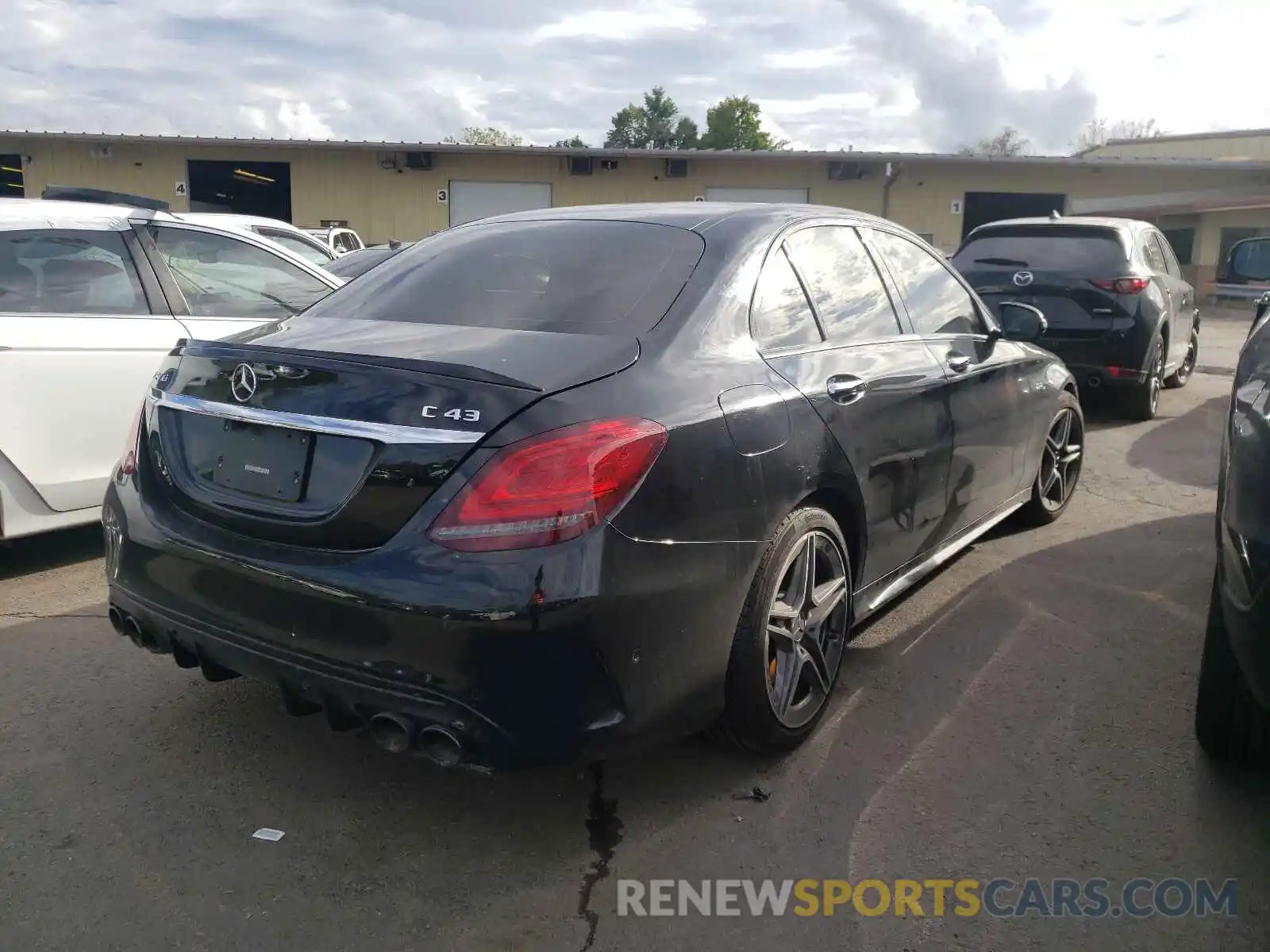 4 Photograph of a damaged car 55SWF6EB7LU330860 MERCEDES-BENZ C-CLASS 2020