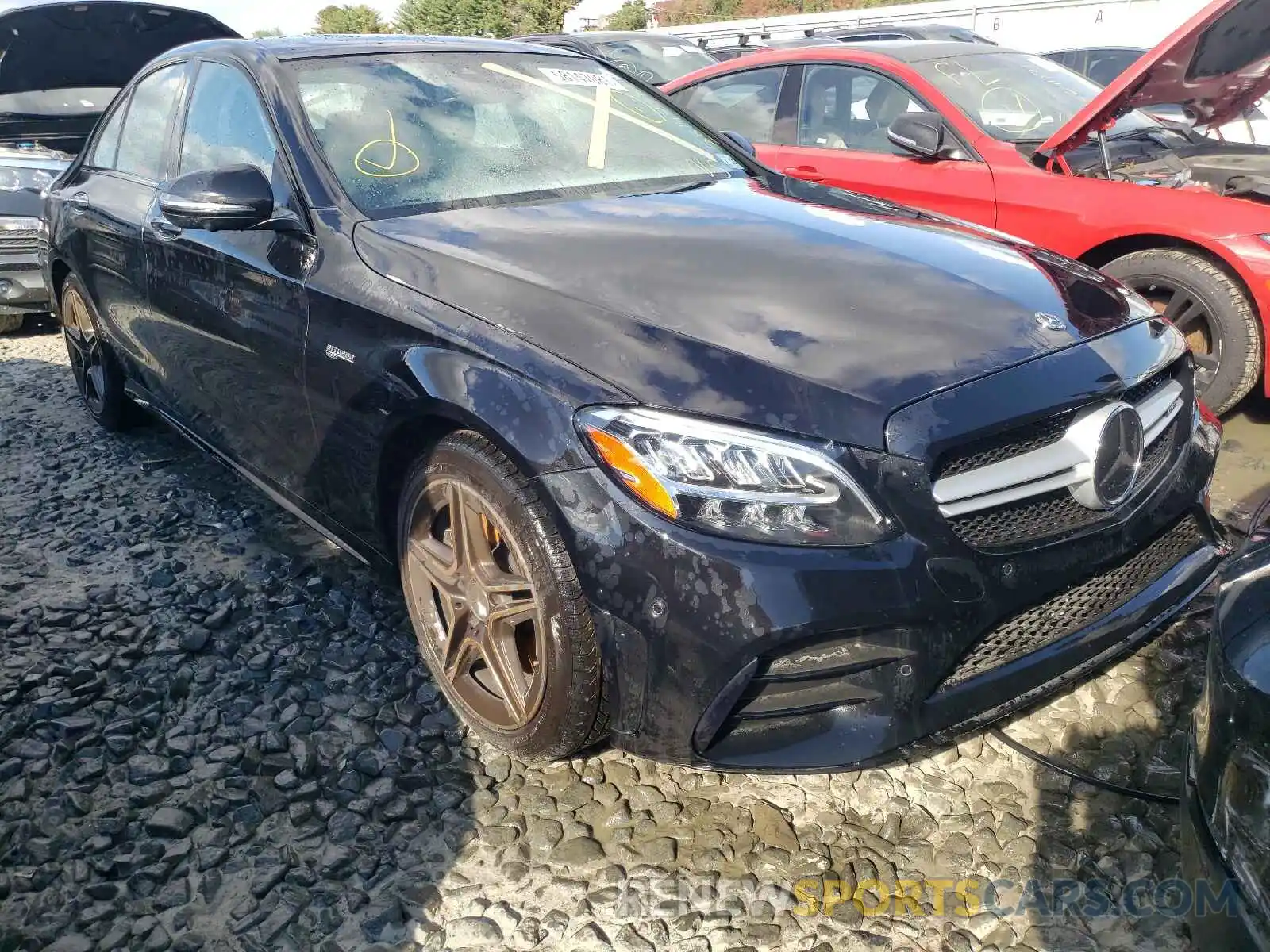 1 Photograph of a damaged car 55SWF6EB8LU330818 MERCEDES-BENZ C-CLASS 2020