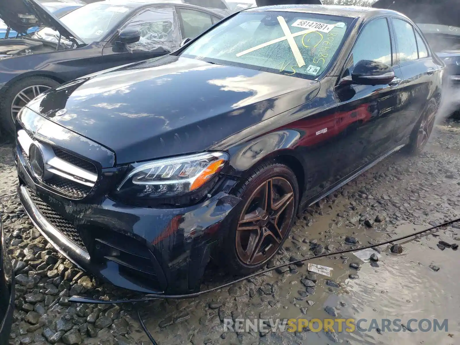 2 Photograph of a damaged car 55SWF6EB8LU330818 MERCEDES-BENZ C-CLASS 2020