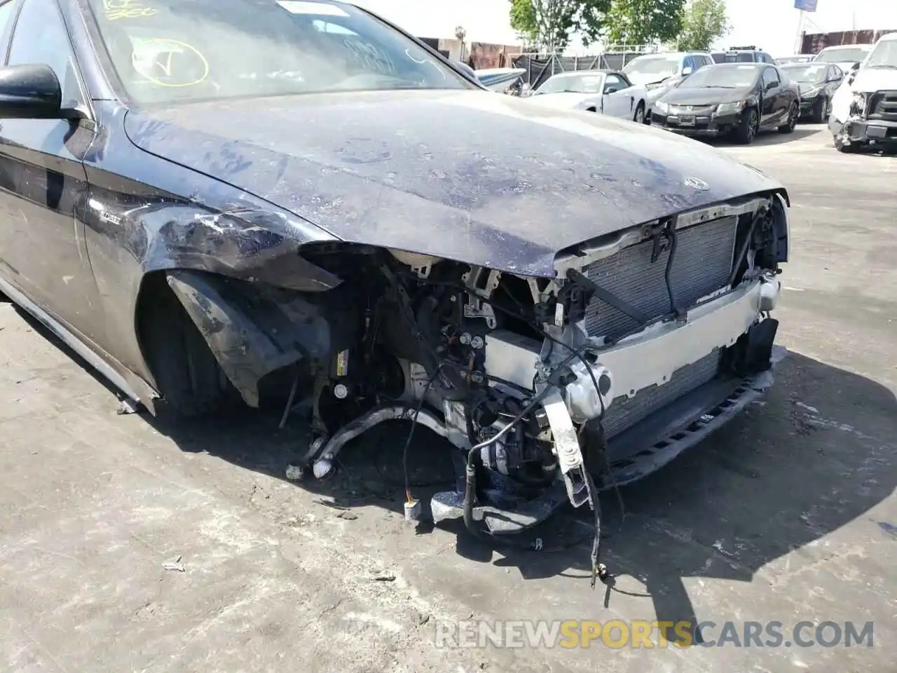 9 Photograph of a damaged car 55SWF6EB8LU334061 MERCEDES-BENZ C-CLASS 2020