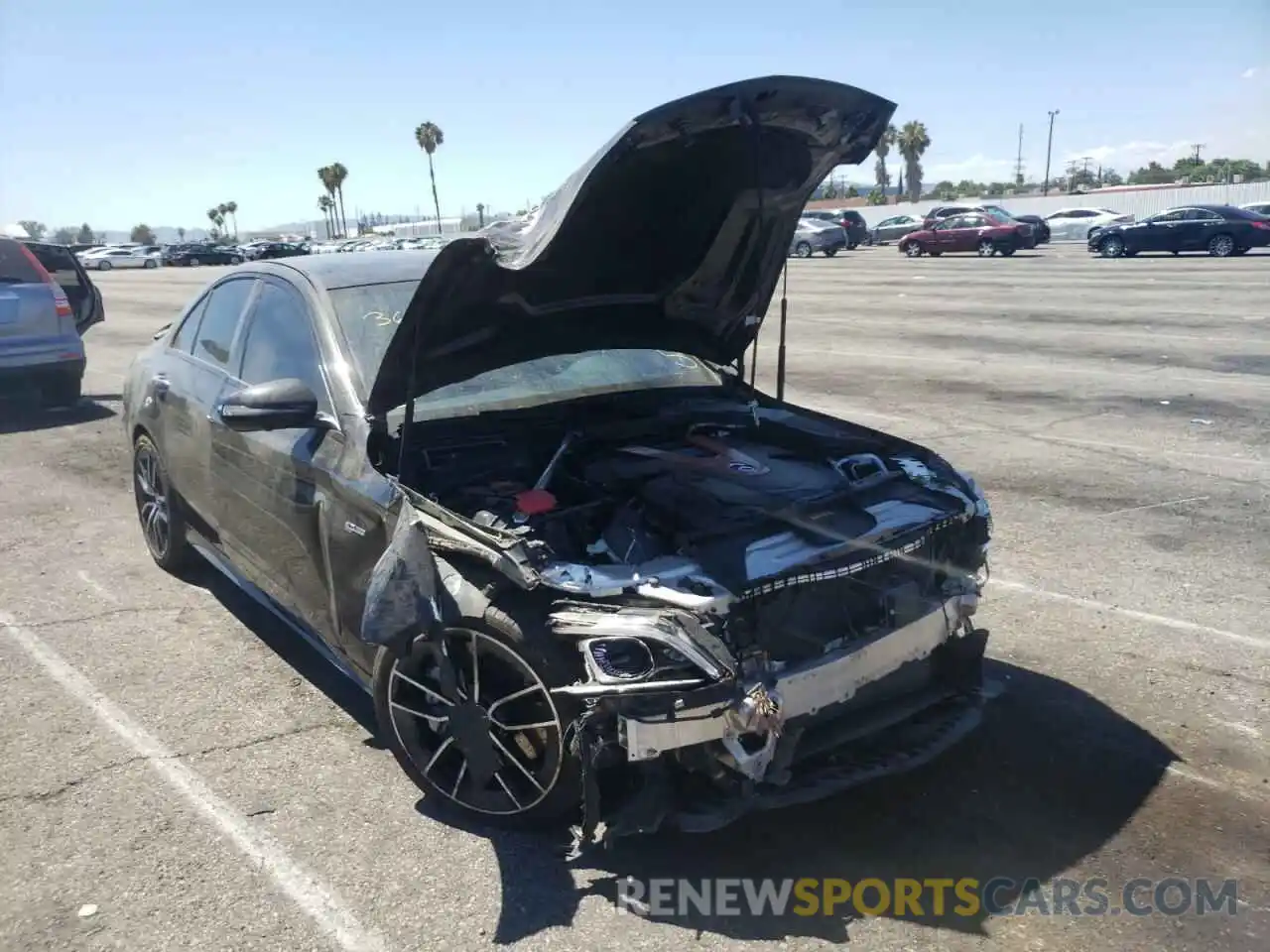 1 Photograph of a damaged car 55SWF6EB9LU324994 MERCEDES-BENZ C-CLASS 2020