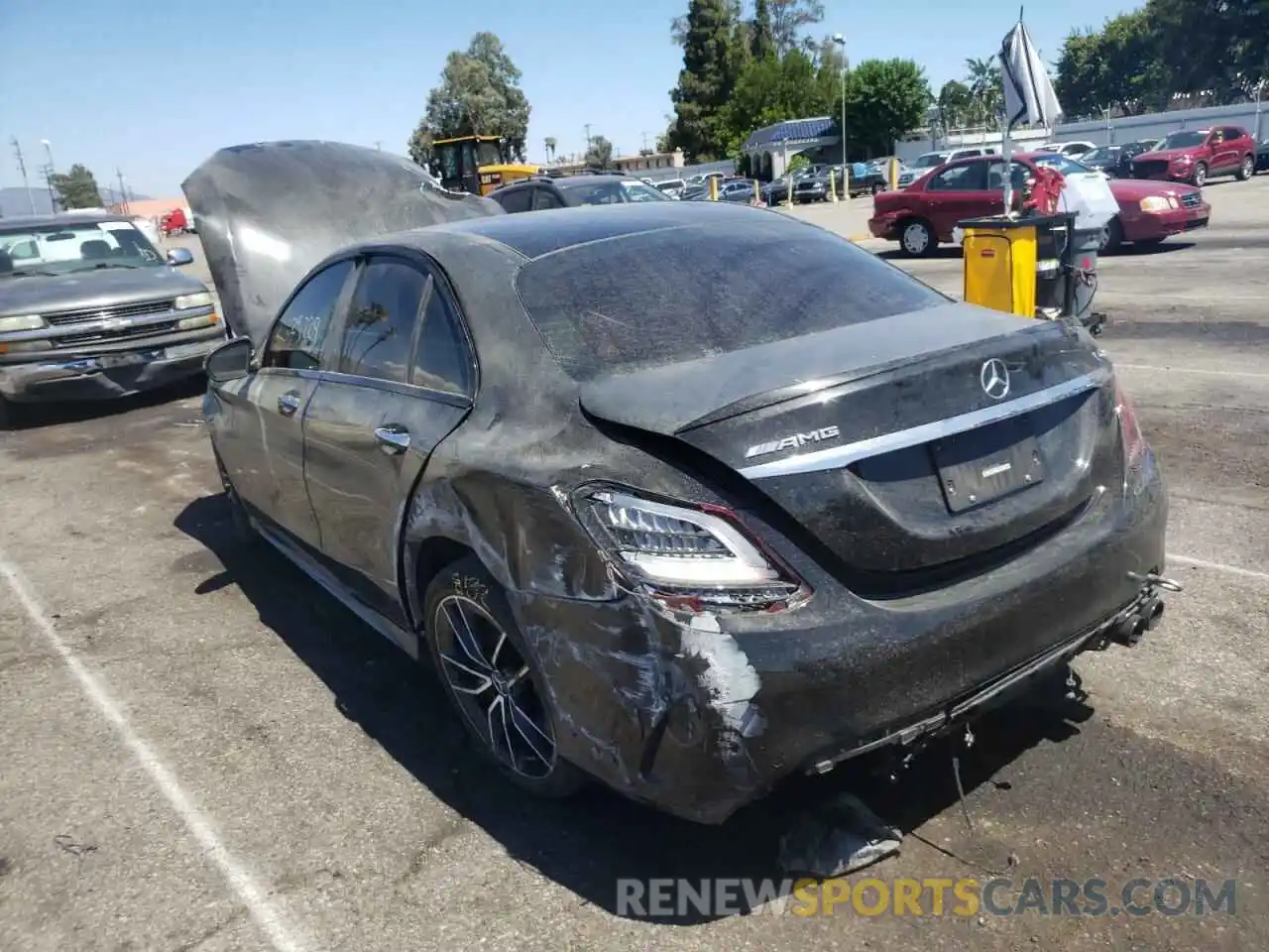 3 Photograph of a damaged car 55SWF6EB9LU324994 MERCEDES-BENZ C-CLASS 2020