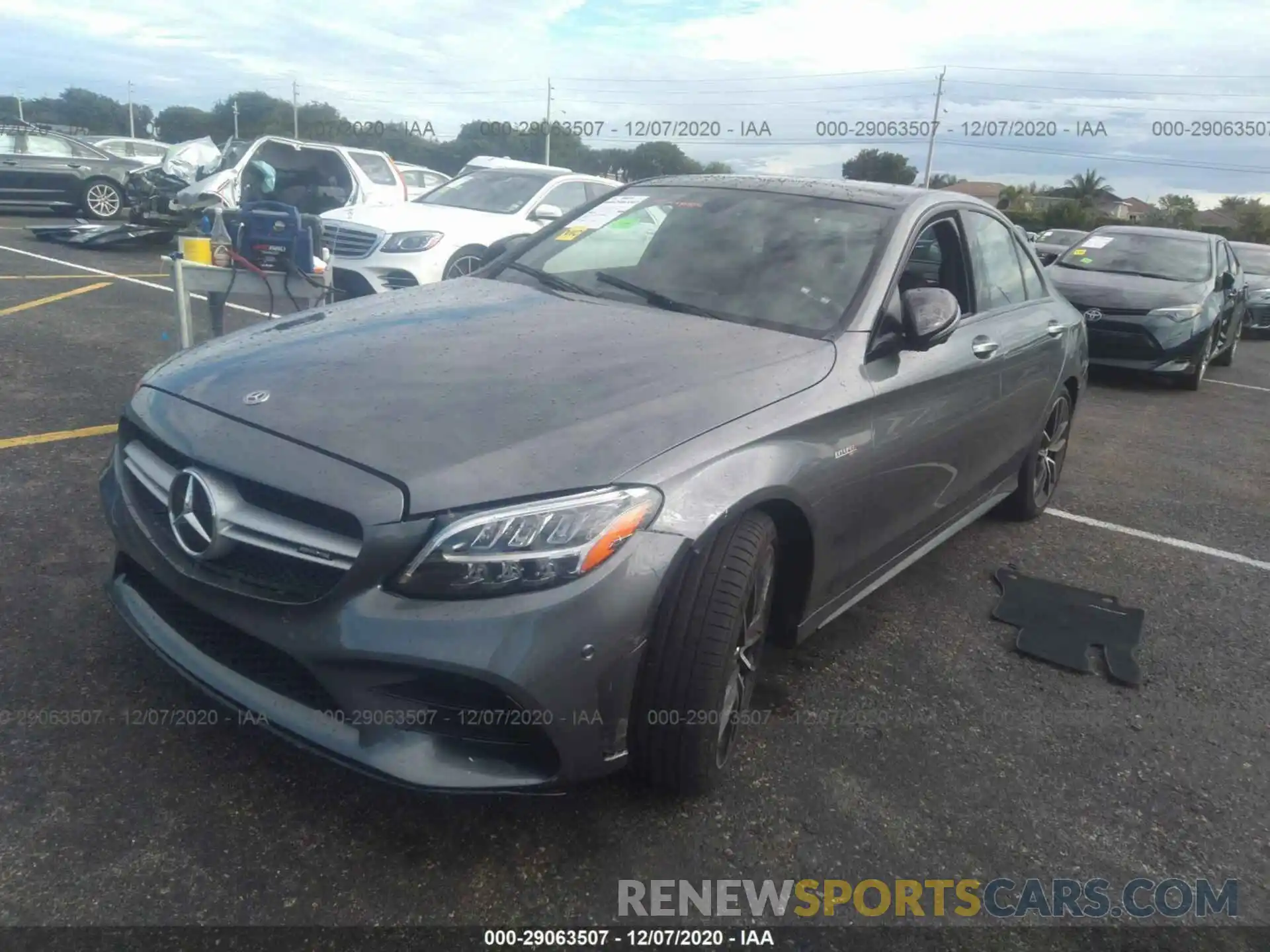 6 Photograph of a damaged car 55SWF6EB9LU329533 MERCEDES-BENZ C-CLASS 2020