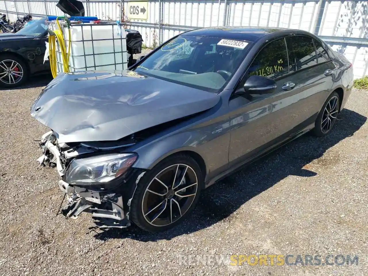 2 Photograph of a damaged car 55SWF6EB9LU330343 MERCEDES-BENZ C-CLASS 2020