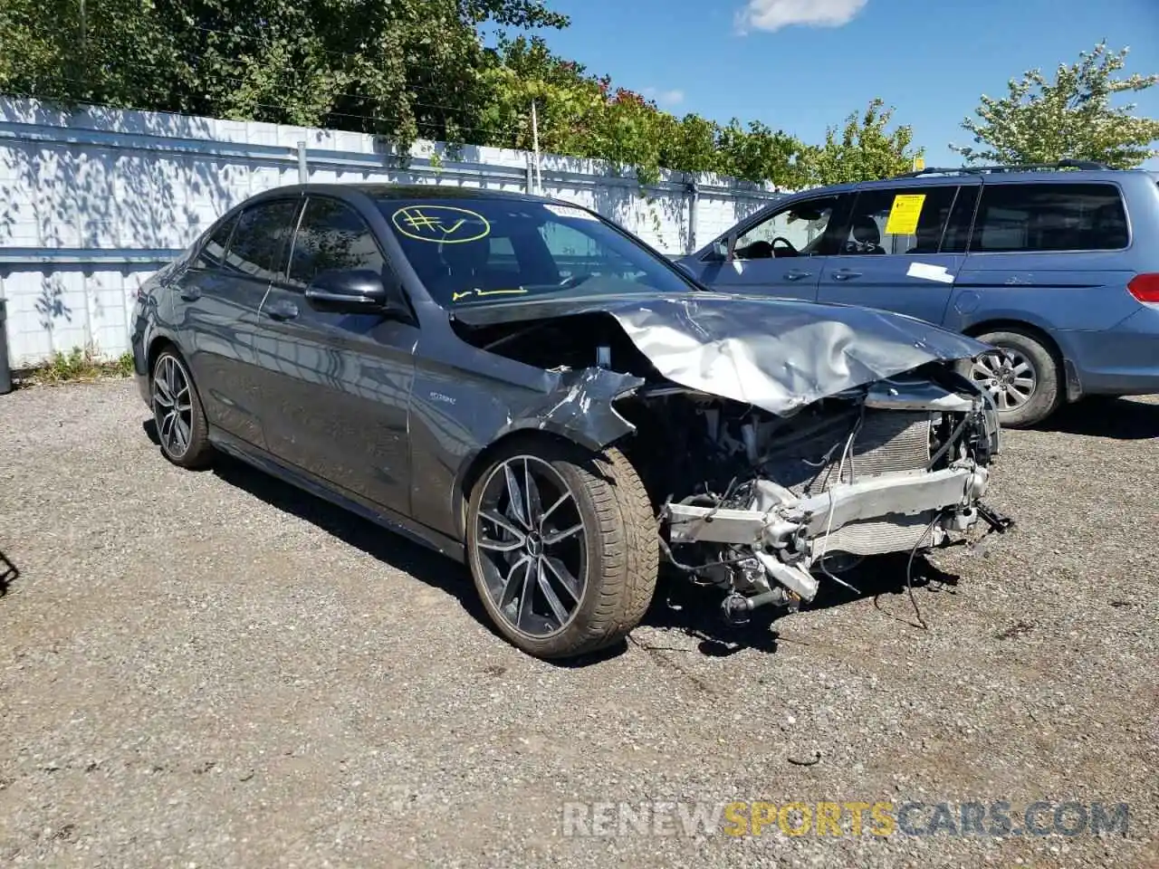 9 Photograph of a damaged car 55SWF6EB9LU330343 MERCEDES-BENZ C-CLASS 2020