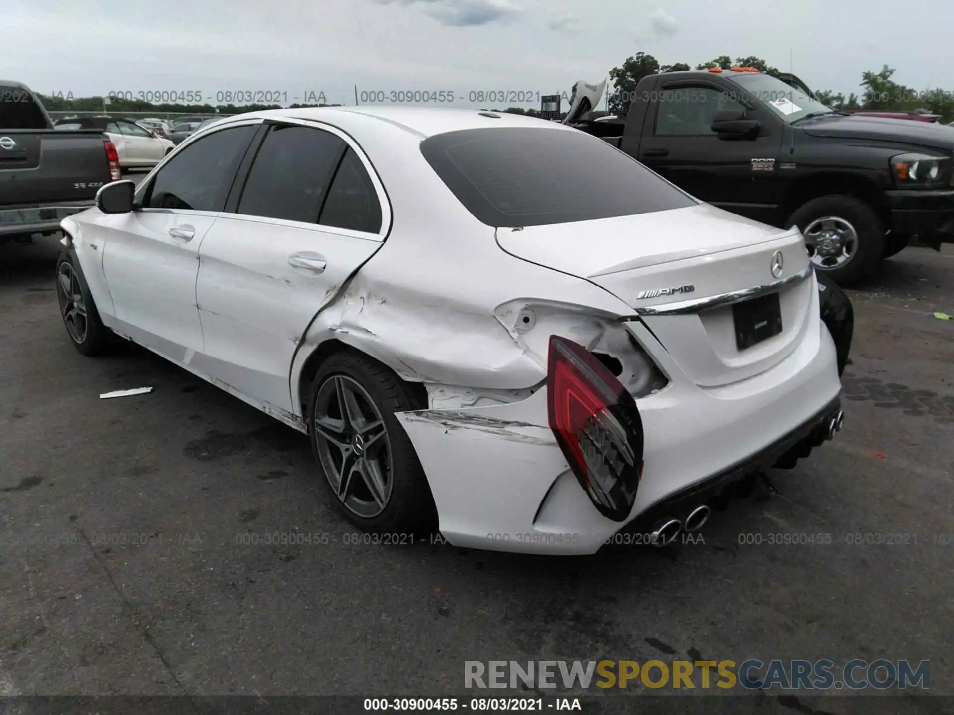 3 Photograph of a damaged car 55SWF6EB9LU330424 MERCEDES-BENZ C-CLASS 2020