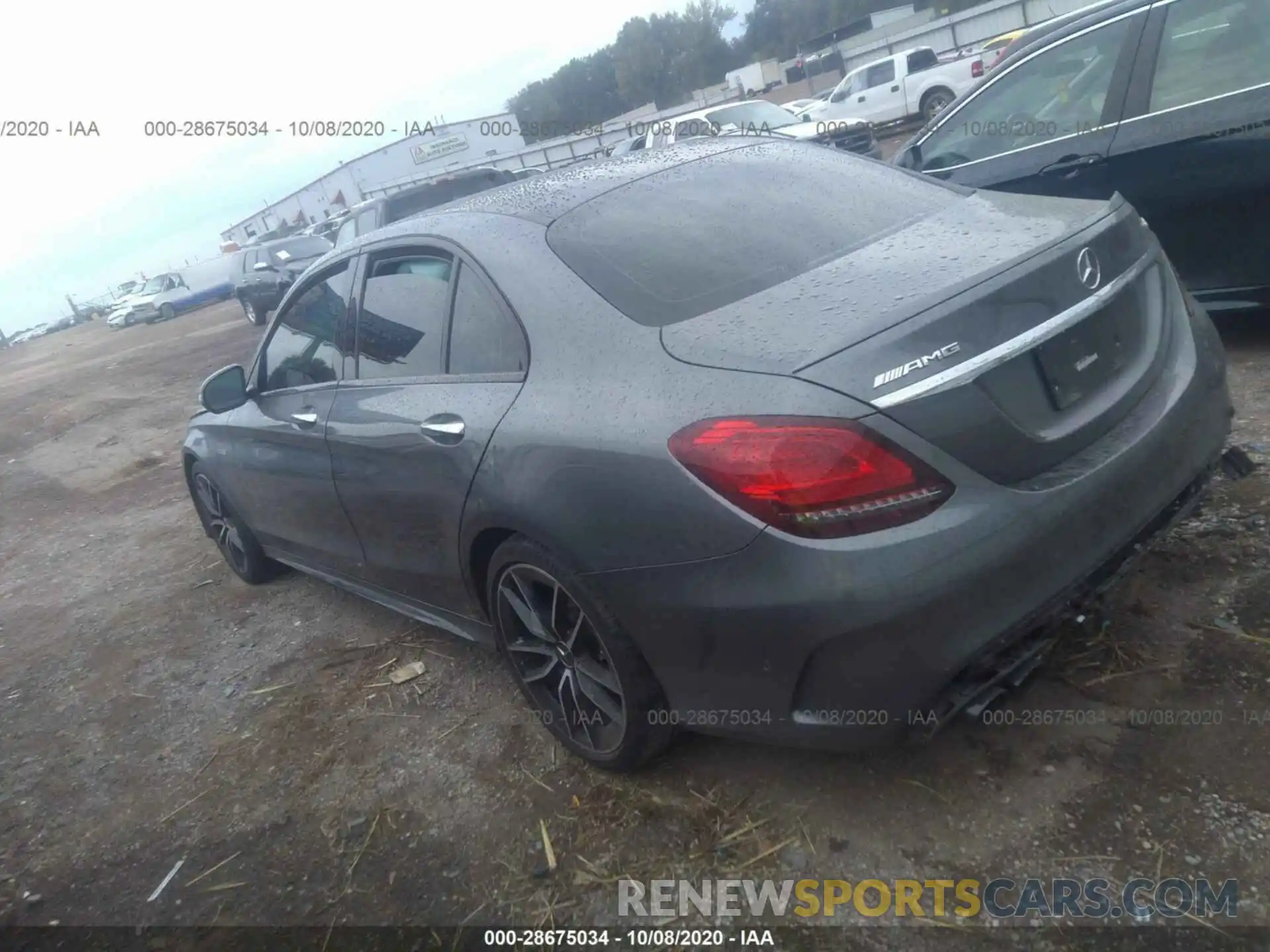 3 Photograph of a damaged car 55SWF6EBXLU333560 MERCEDES-BENZ C-CLASS 2020