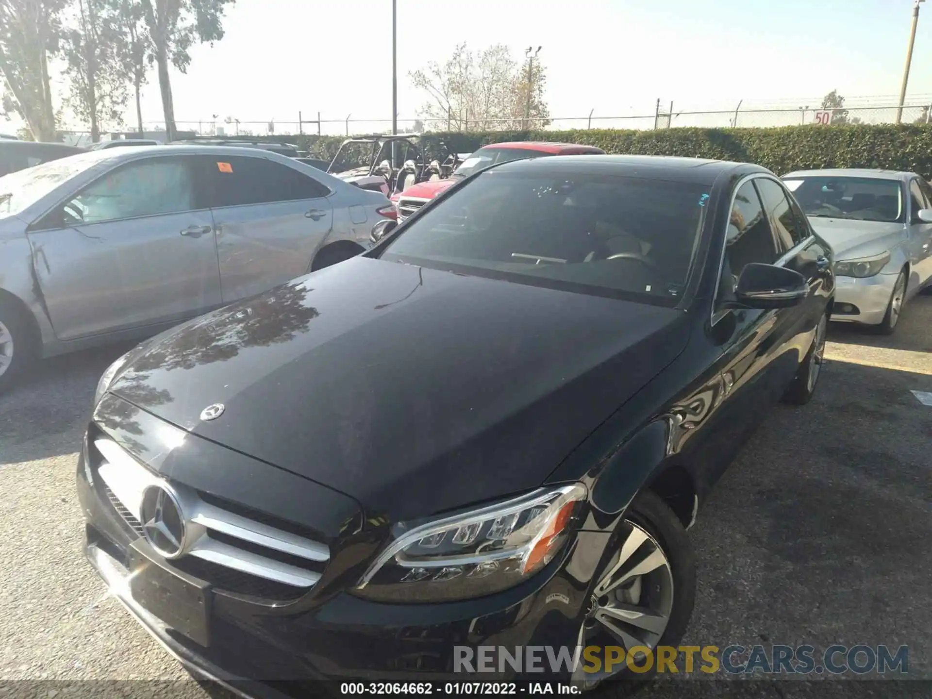 2 Photograph of a damaged car 55SWF8DB0LU324587 MERCEDES-BENZ C-CLASS 2020