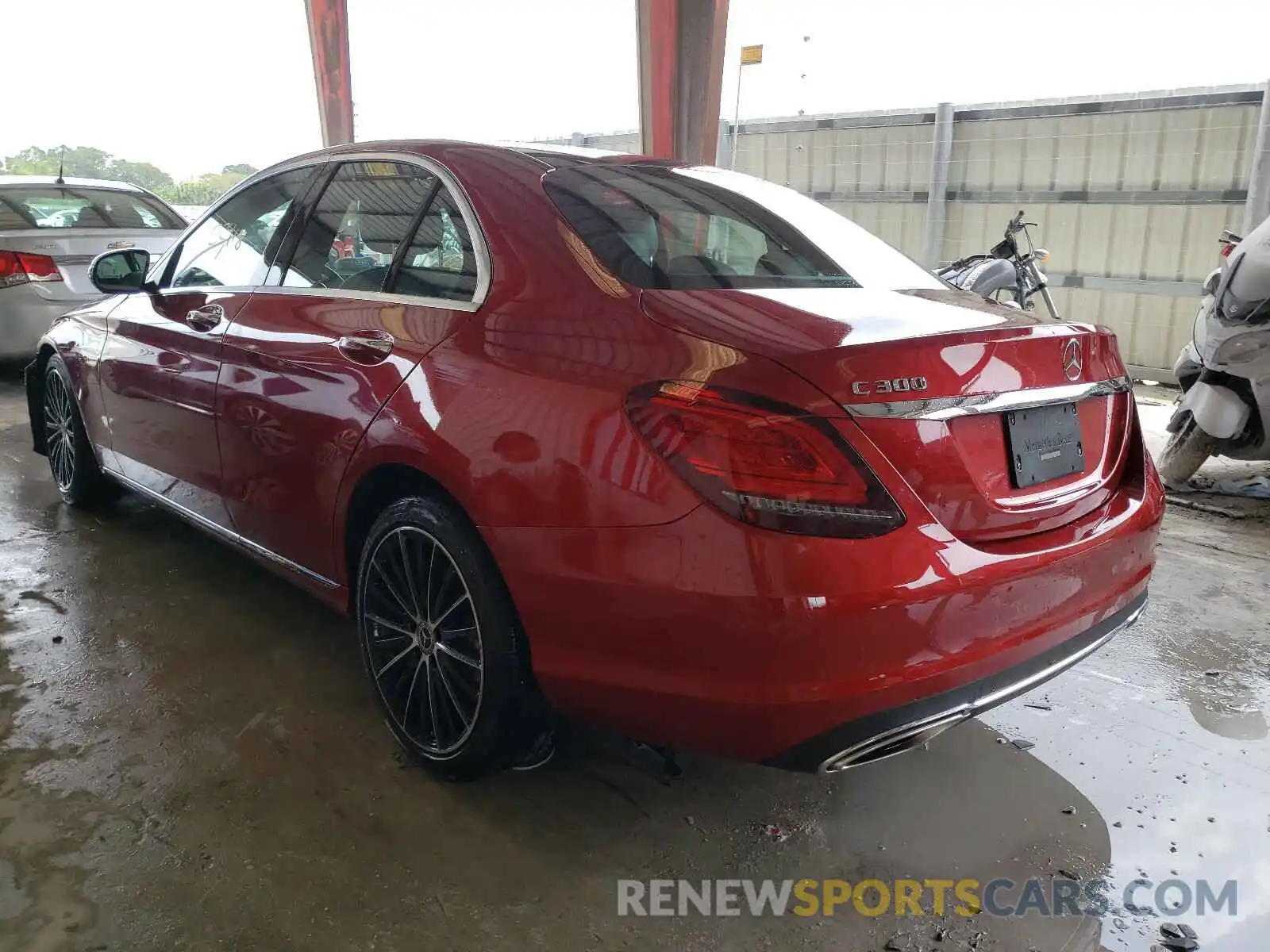 3 Photograph of a damaged car 55SWF8DB0LU324878 MERCEDES-BENZ C-CLASS 2020