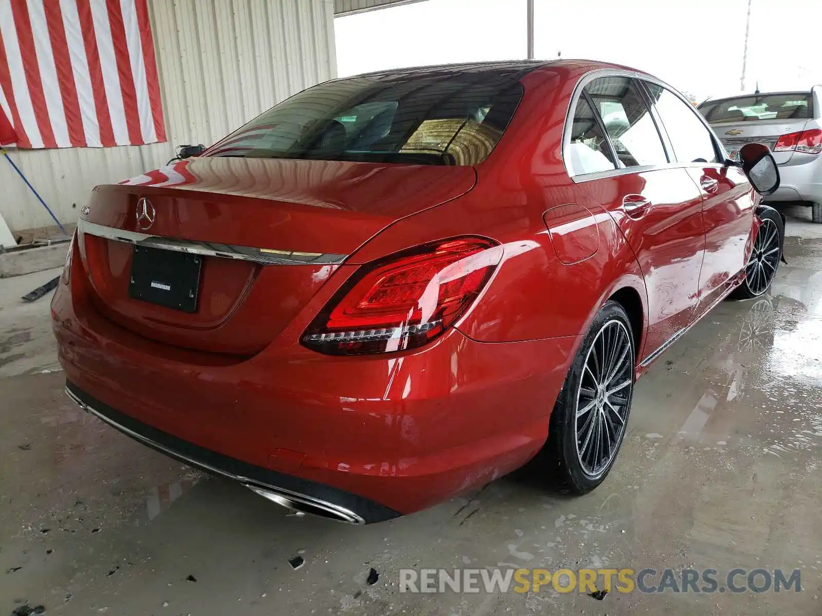 4 Photograph of a damaged car 55SWF8DB0LU324878 MERCEDES-BENZ C-CLASS 2020