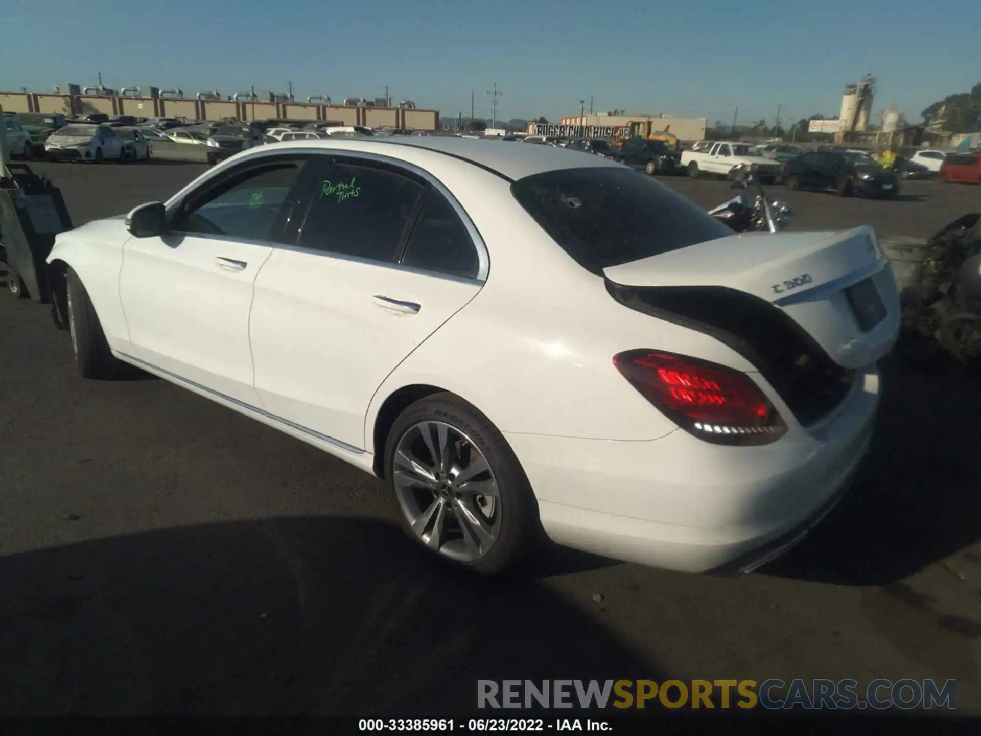 3 Photograph of a damaged car 55SWF8DB0LU325447 MERCEDES-BENZ C-CLASS 2020