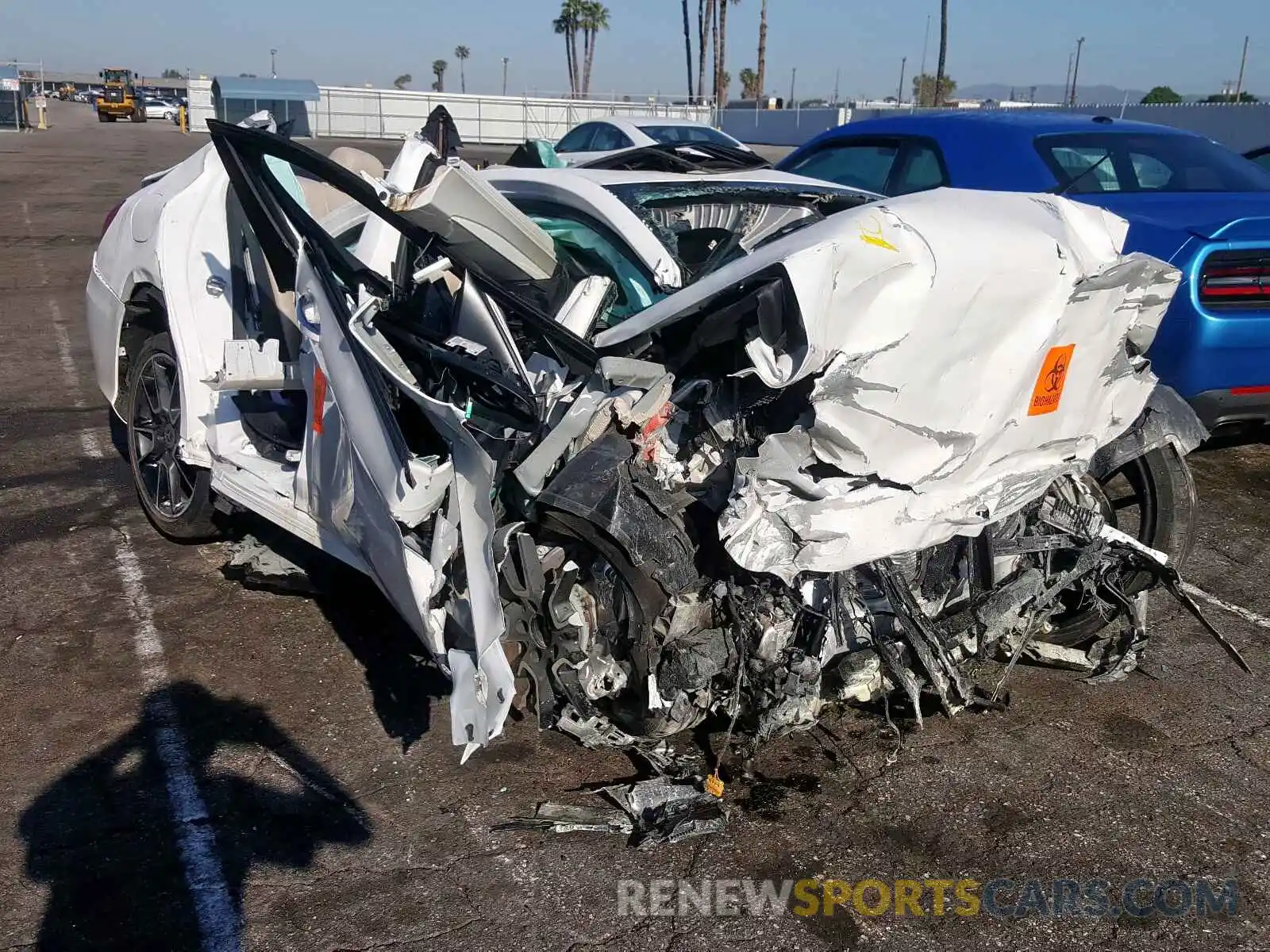 1 Photograph of a damaged car 55SWF8DB0LU326162 MERCEDES-BENZ C CLASS 2020