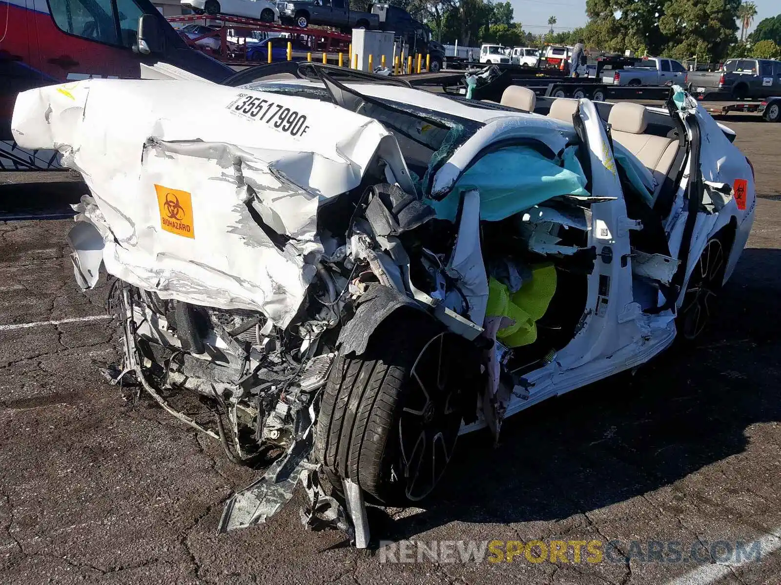2 Photograph of a damaged car 55SWF8DB0LU326162 MERCEDES-BENZ C CLASS 2020