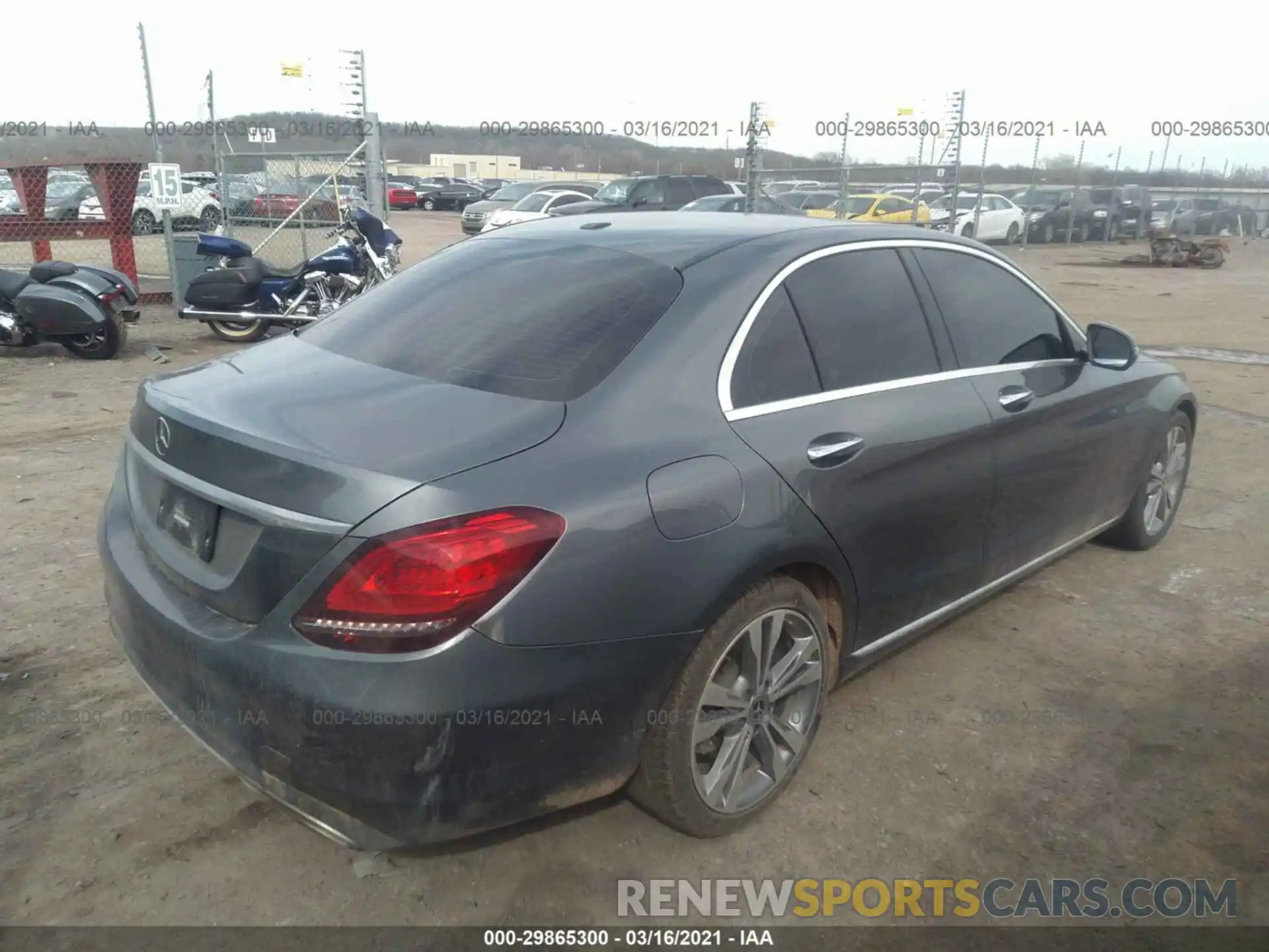 4 Photograph of a damaged car 55SWF8DB1LU324534 MERCEDES-BENZ C-CLASS 2020