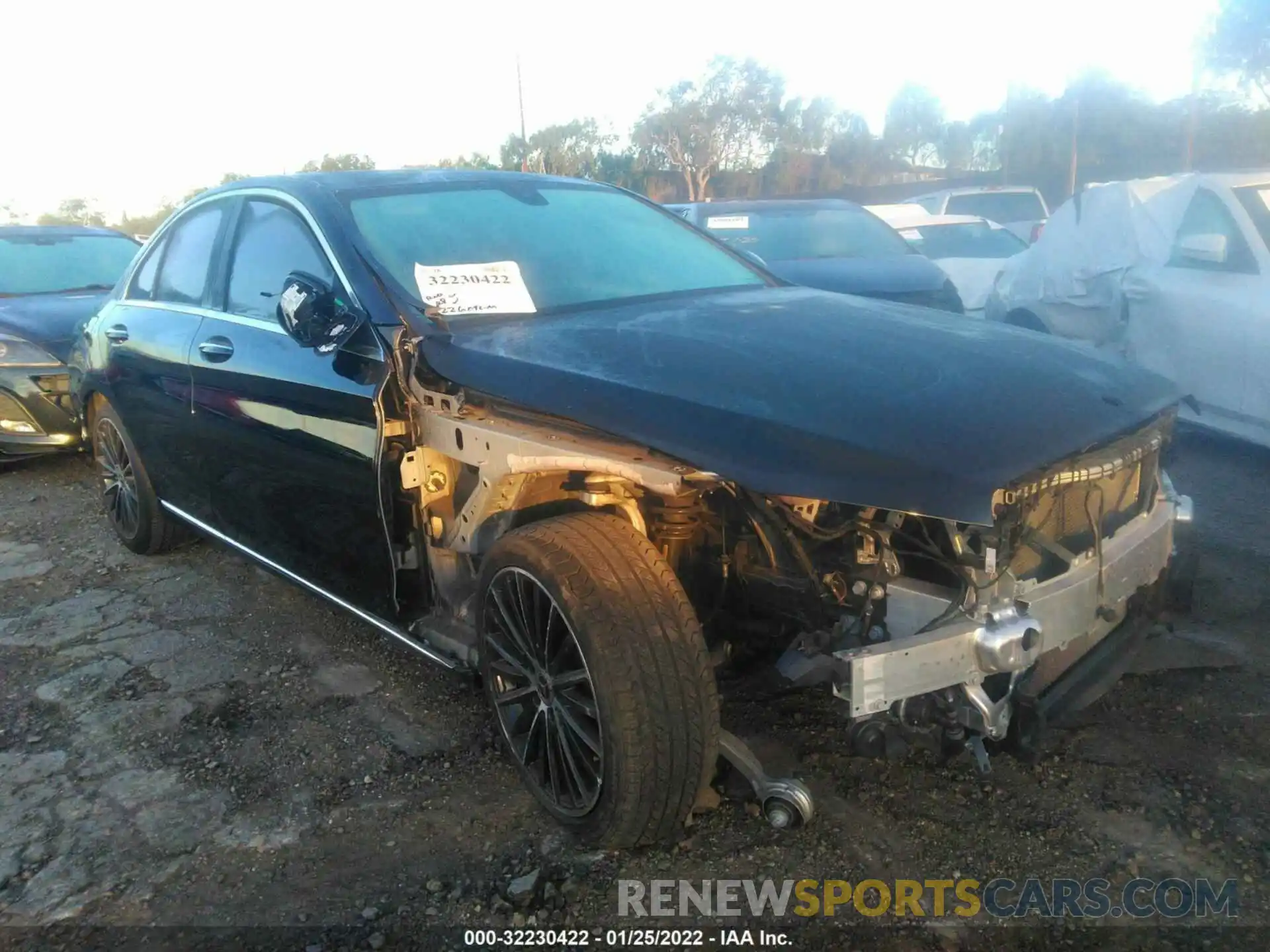 1 Photograph of a damaged car 55SWF8DB1LU325151 MERCEDES-BENZ C-CLASS 2020