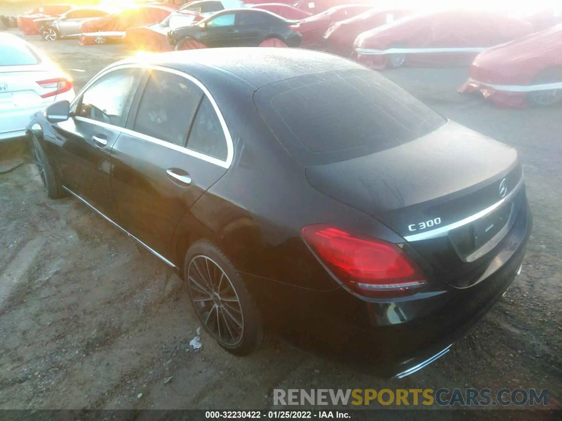 3 Photograph of a damaged car 55SWF8DB1LU325151 MERCEDES-BENZ C-CLASS 2020