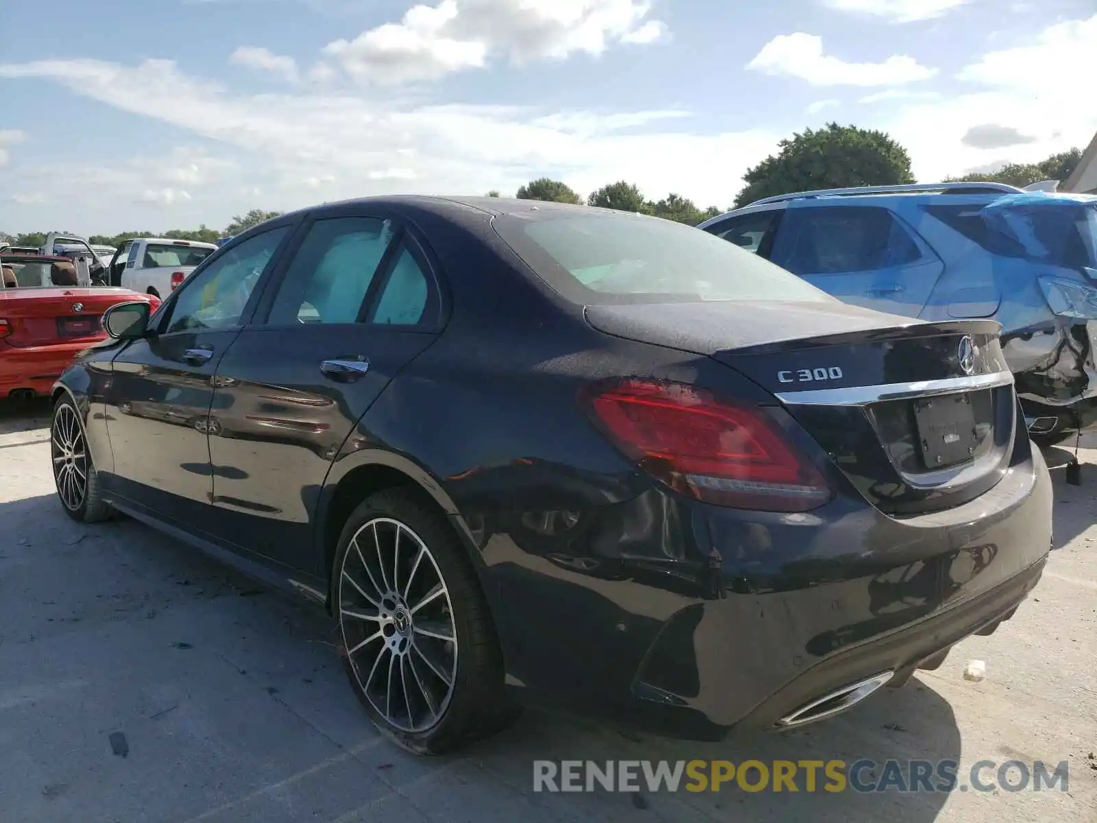 3 Photograph of a damaged car 55SWF8DB1LU326137 MERCEDES-BENZ C CLASS 2020