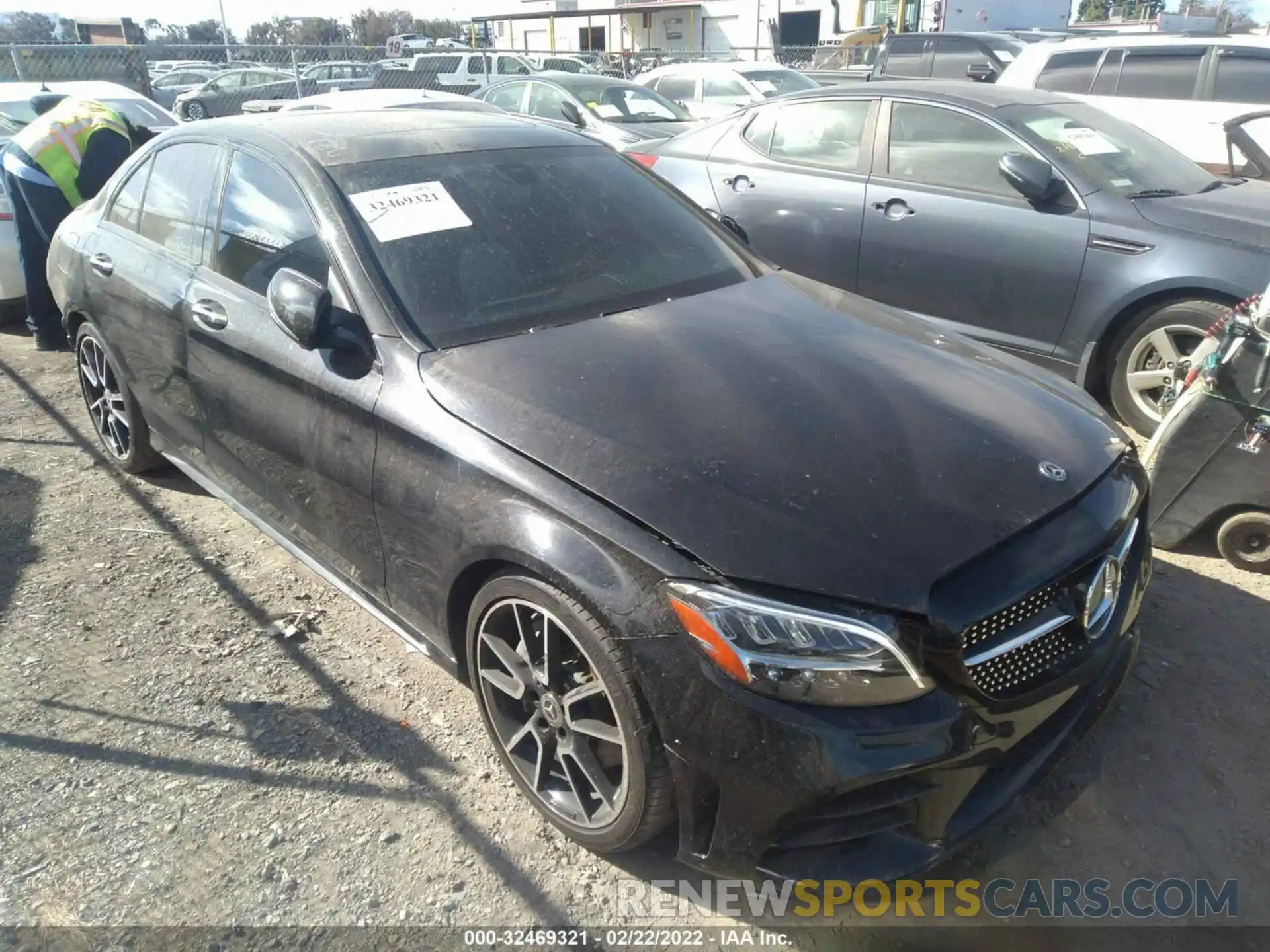 1 Photograph of a damaged car 55SWF8DB1LU327482 MERCEDES-BENZ C-CLASS 2020