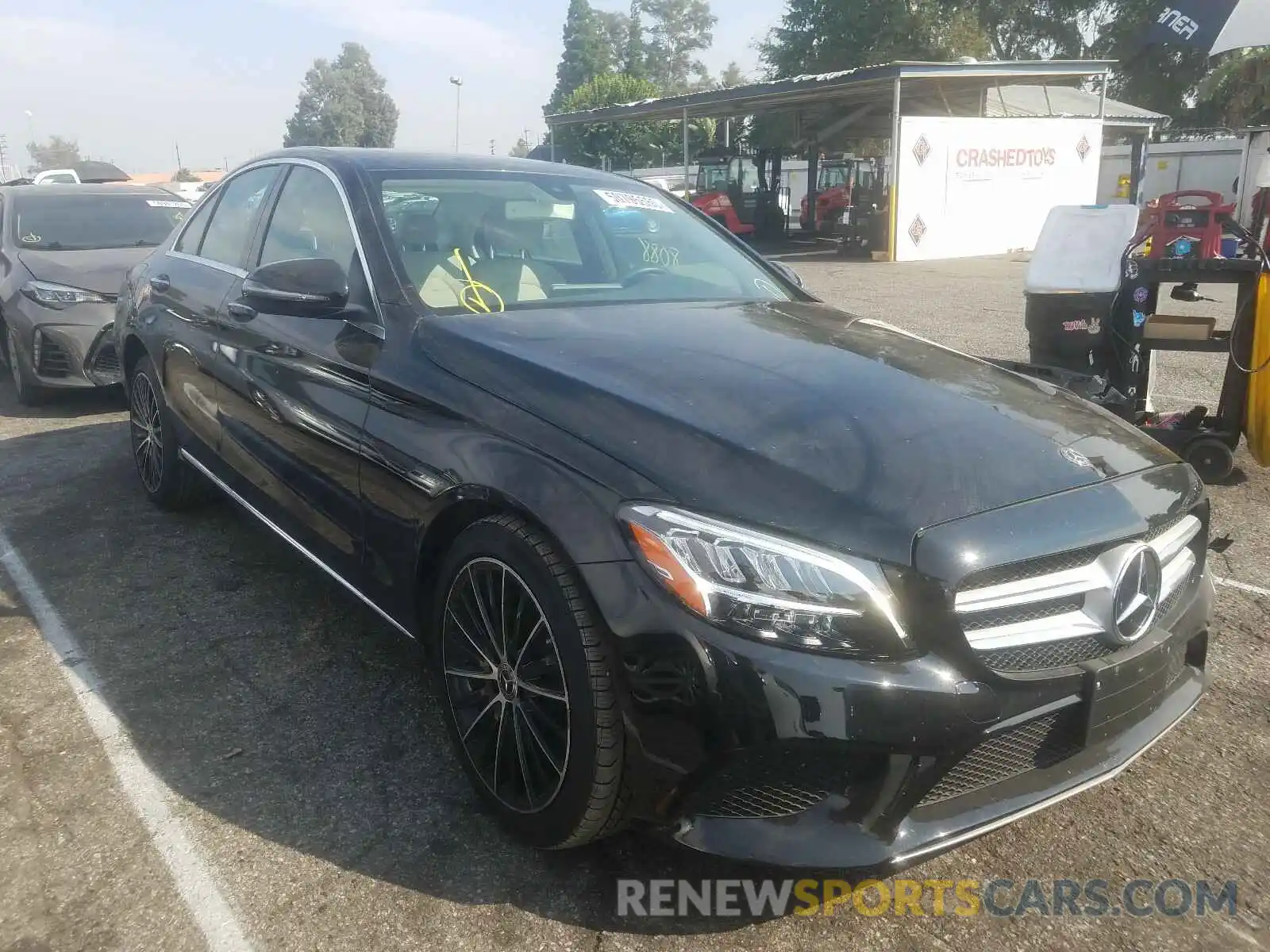 1 Photograph of a damaged car 55SWF8DB1LU328194 MERCEDES-BENZ C CLASS 2020