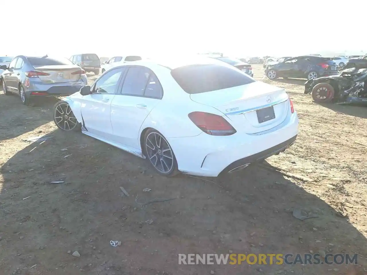 3 Photograph of a damaged car 55SWF8DB1LU332679 MERCEDES-BENZ C-CLASS 2020