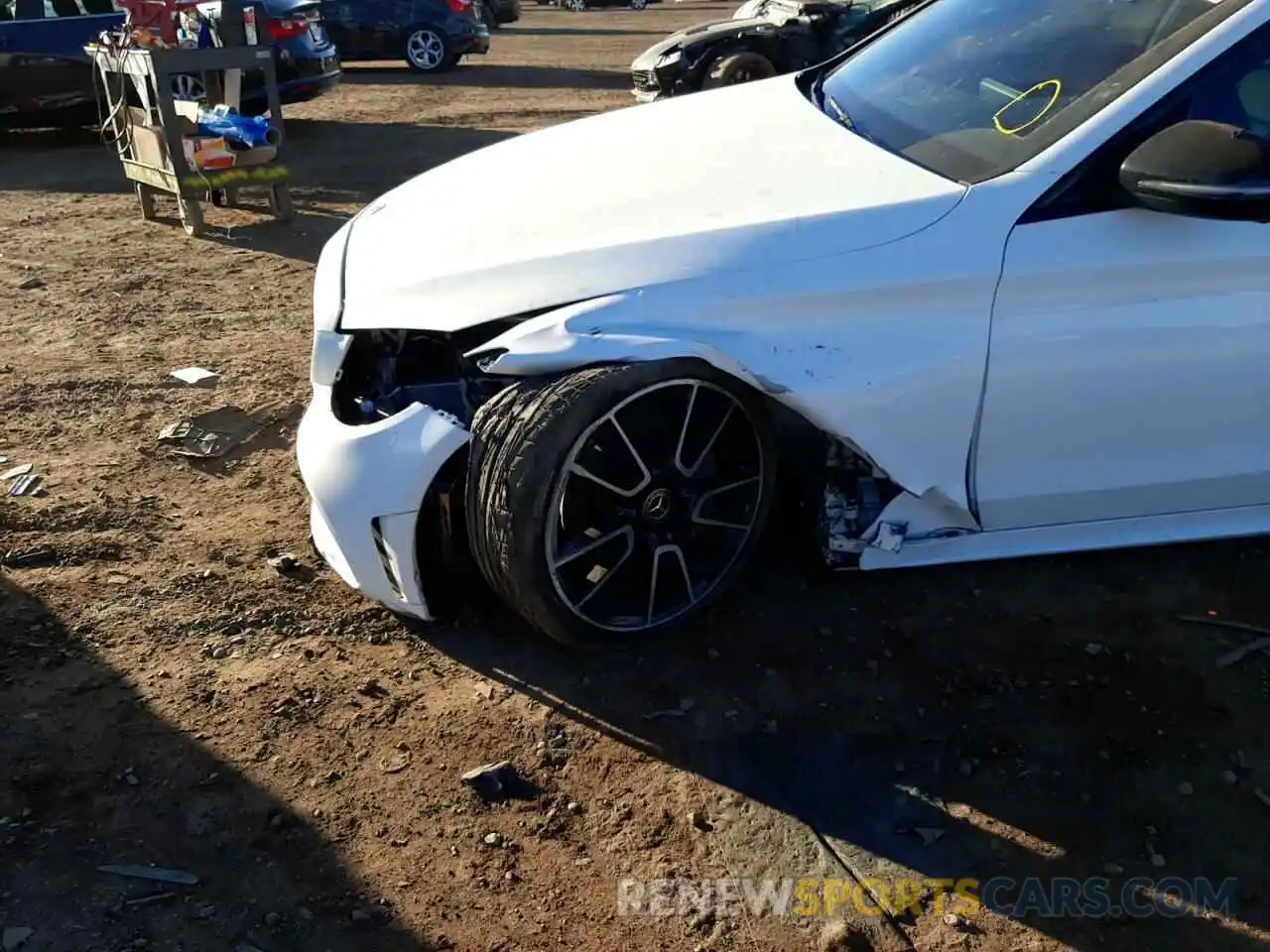 9 Photograph of a damaged car 55SWF8DB1LU332679 MERCEDES-BENZ C-CLASS 2020