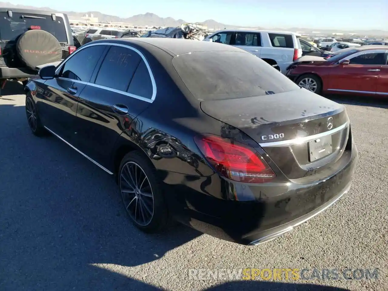 3 Photograph of a damaged car 55SWF8DB1LU332827 MERCEDES-BENZ C-CLASS 2020