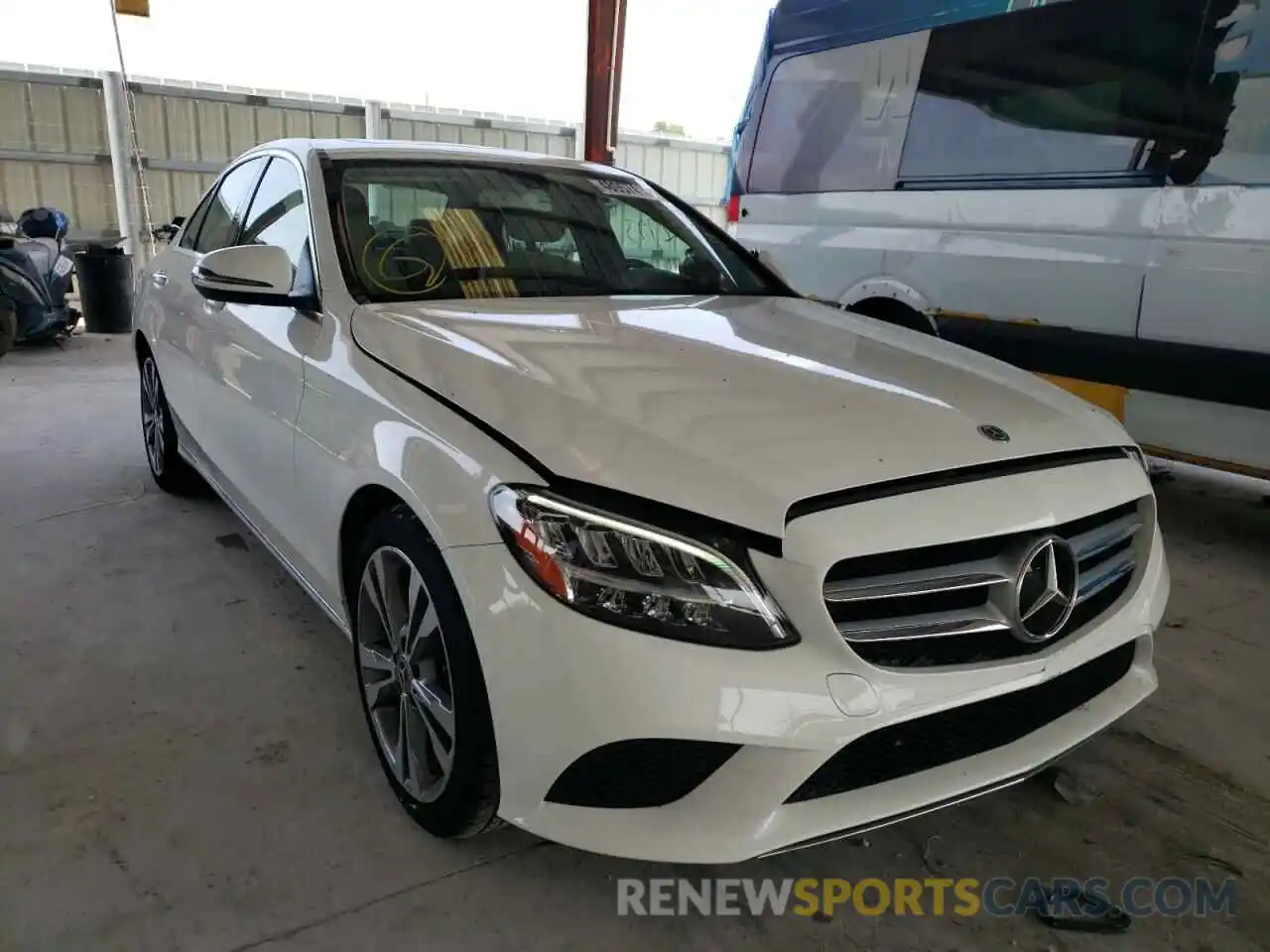 1 Photograph of a damaged car 55SWF8DB2LU326048 MERCEDES-BENZ C-CLASS 2020