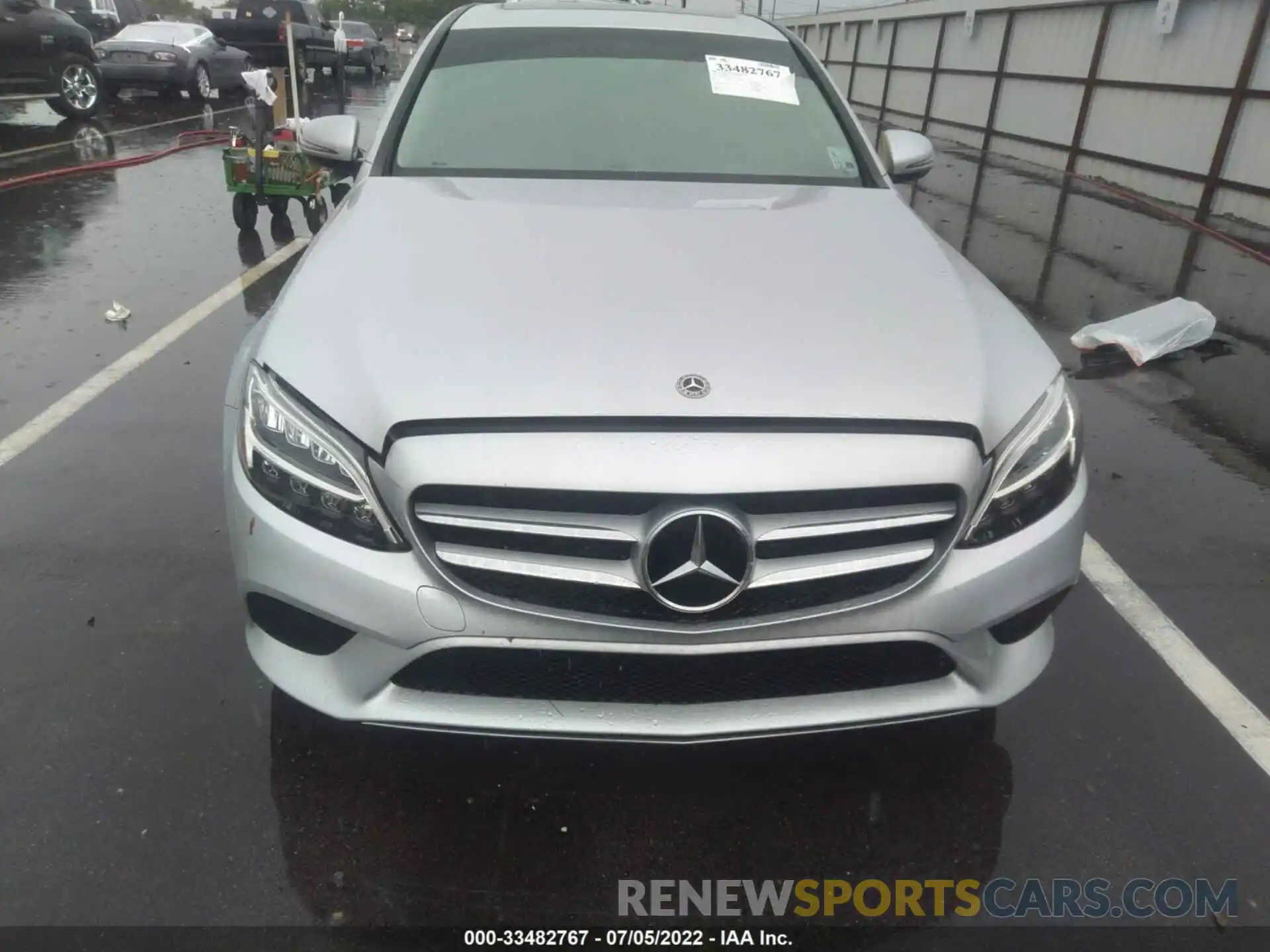 6 Photograph of a damaged car 55SWF8DB2LU327779 MERCEDES-BENZ C-CLASS 2020