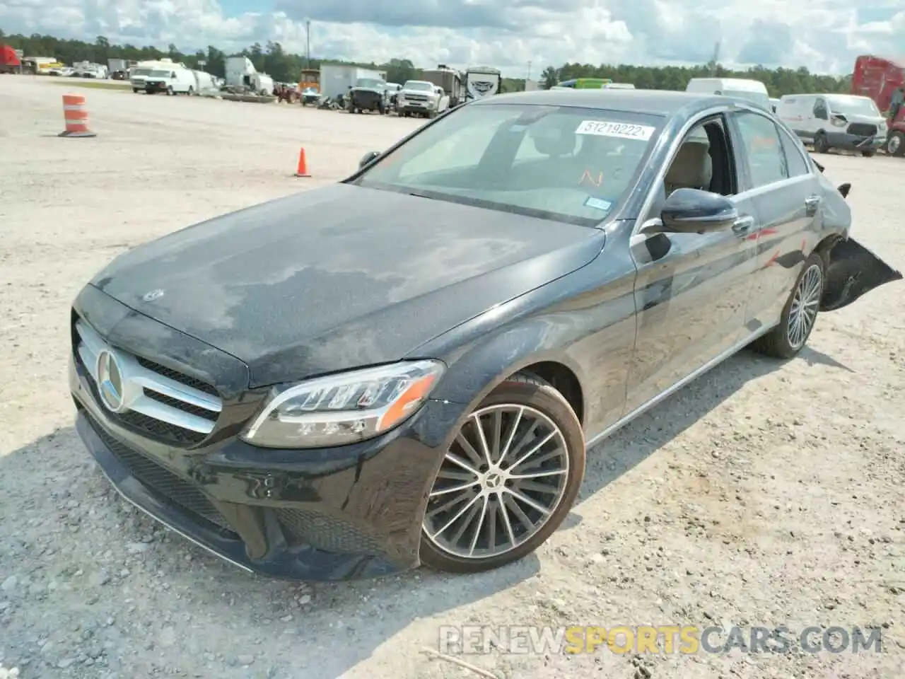 2 Photograph of a damaged car 55SWF8DB2LU328205 MERCEDES-BENZ C-CLASS 2020