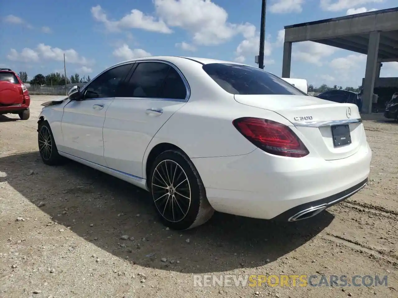 3 Photograph of a damaged car 55SWF8DB2LU329094 MERCEDES-BENZ C-CLASS 2020