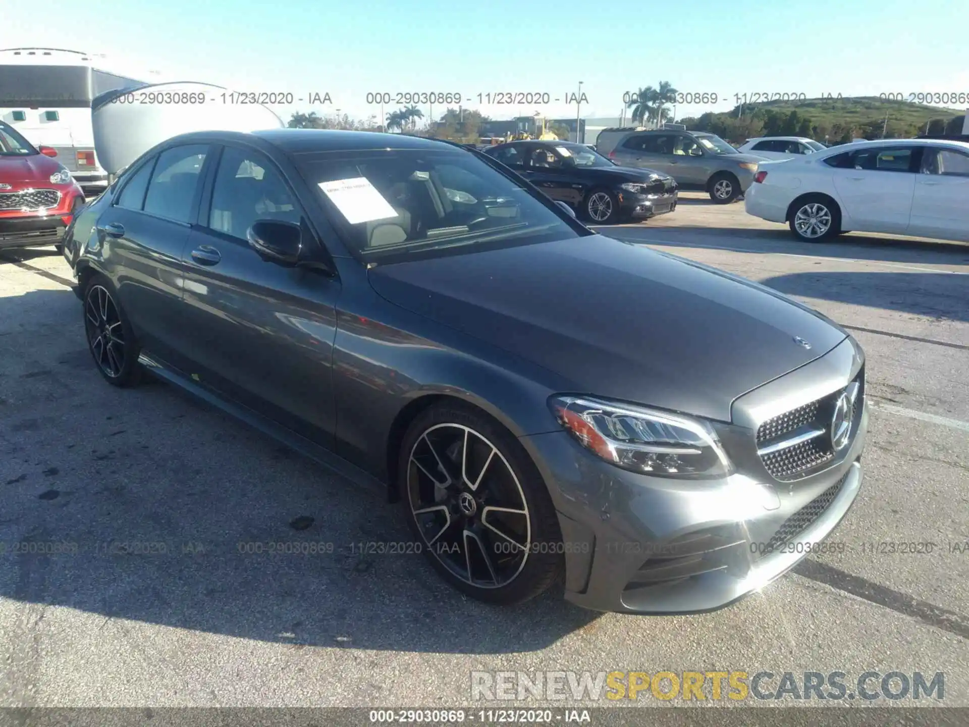 1 Photograph of a damaged car 55SWF8DB3LU323840 MERCEDES-BENZ C-CLASS 2020