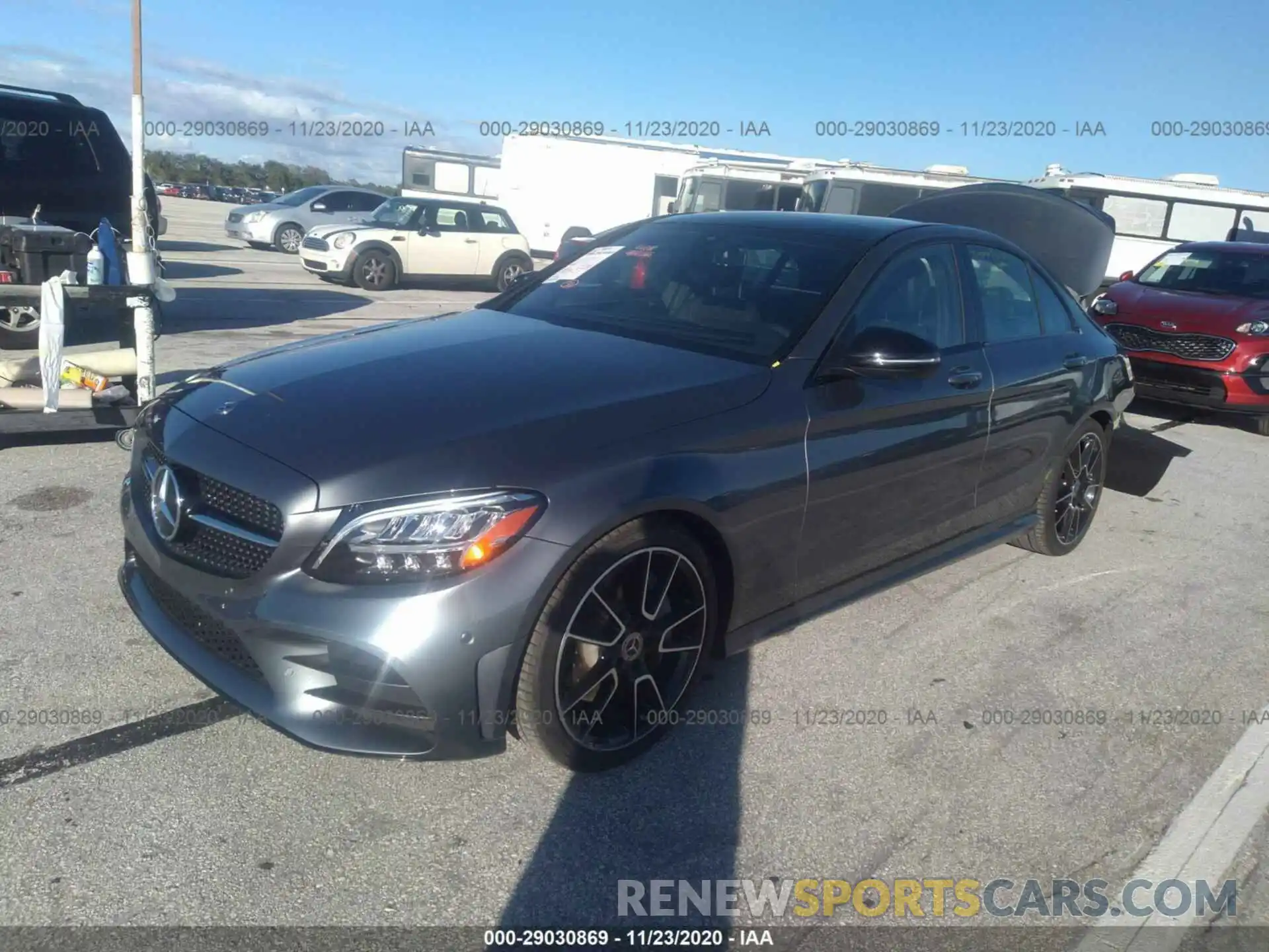 2 Photograph of a damaged car 55SWF8DB3LU323840 MERCEDES-BENZ C-CLASS 2020