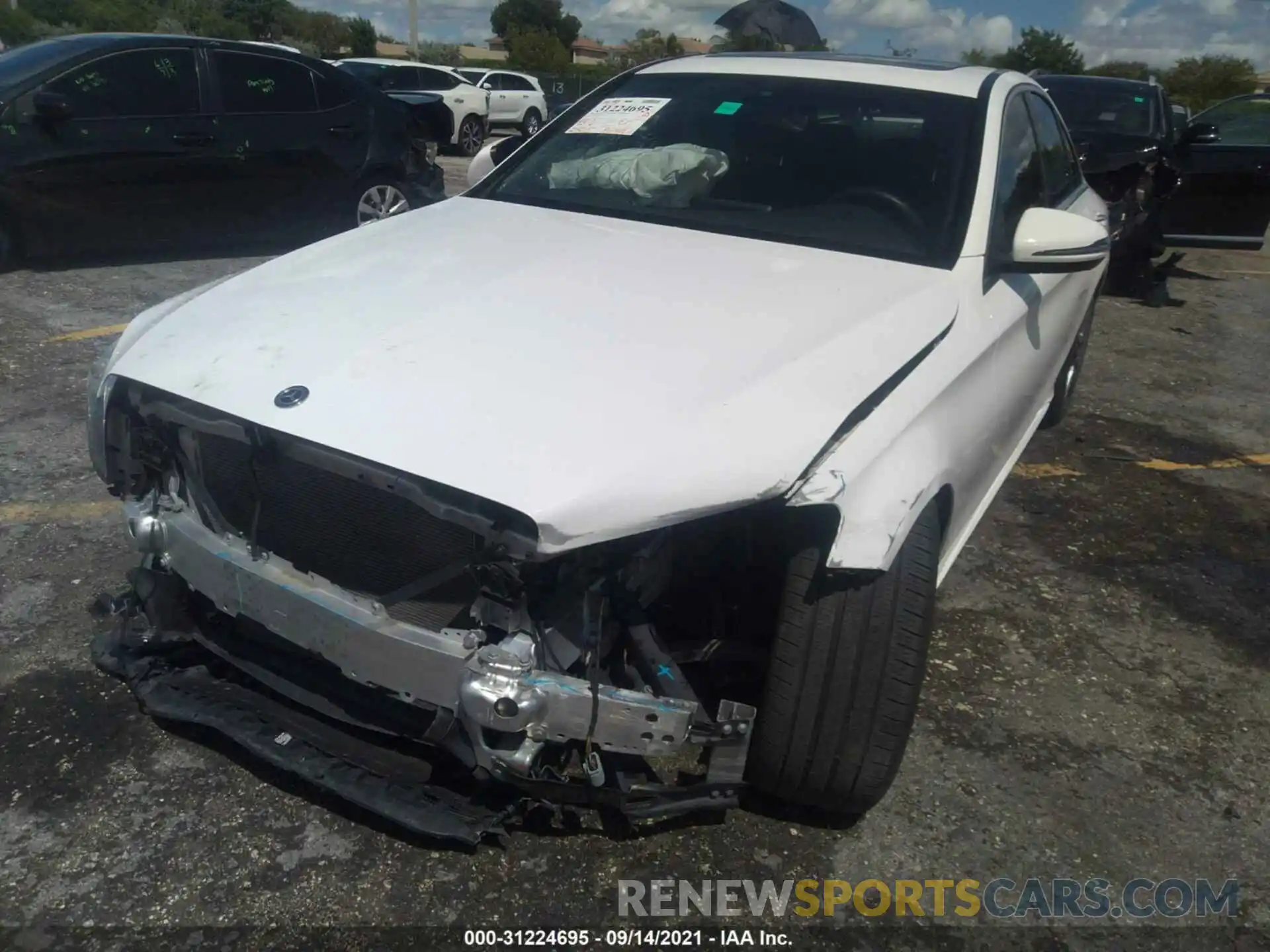 6 Photograph of a damaged car 55SWF8DB3LU323966 MERCEDES-BENZ C-CLASS 2020